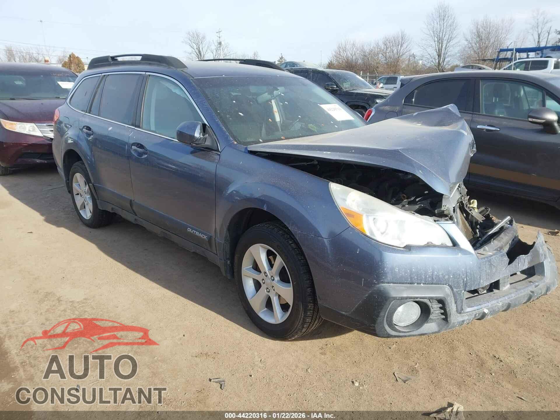 SUBARU OUTBACK 2014 - 4S4BRBCC4E3245546