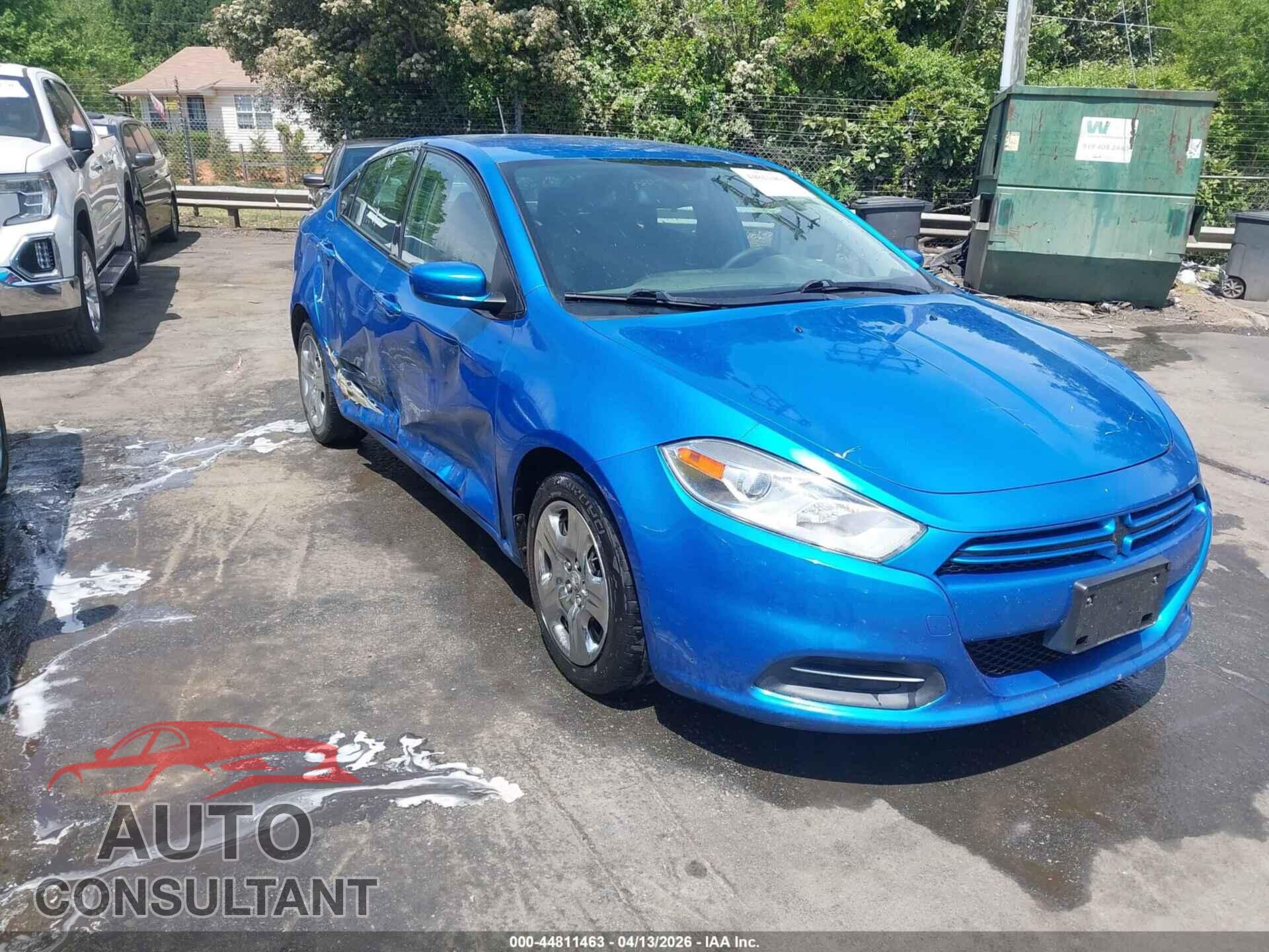 DODGE DART 2015 - 1C3CDFAA9FD181634