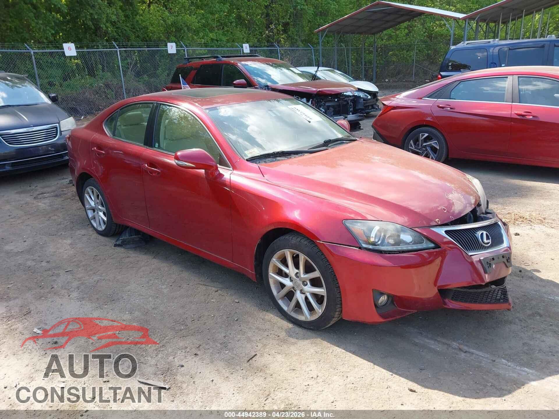 LEXUS IS 250 2013 - JTHCF5C23D5063901