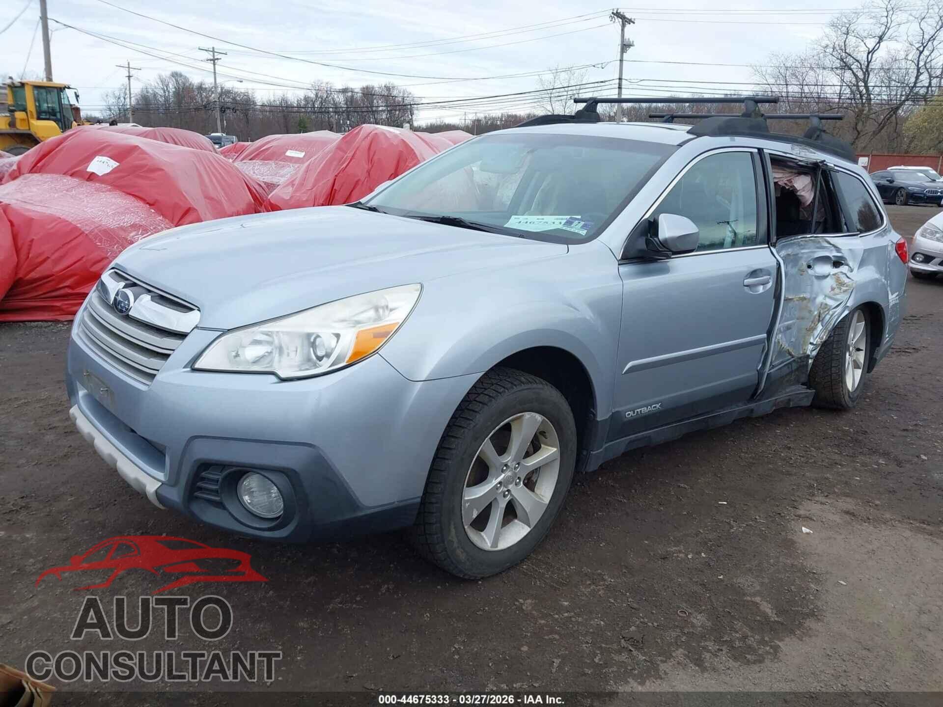 SUBARU OUTBACK 2013 - 4S4BRBPC4D3293685
