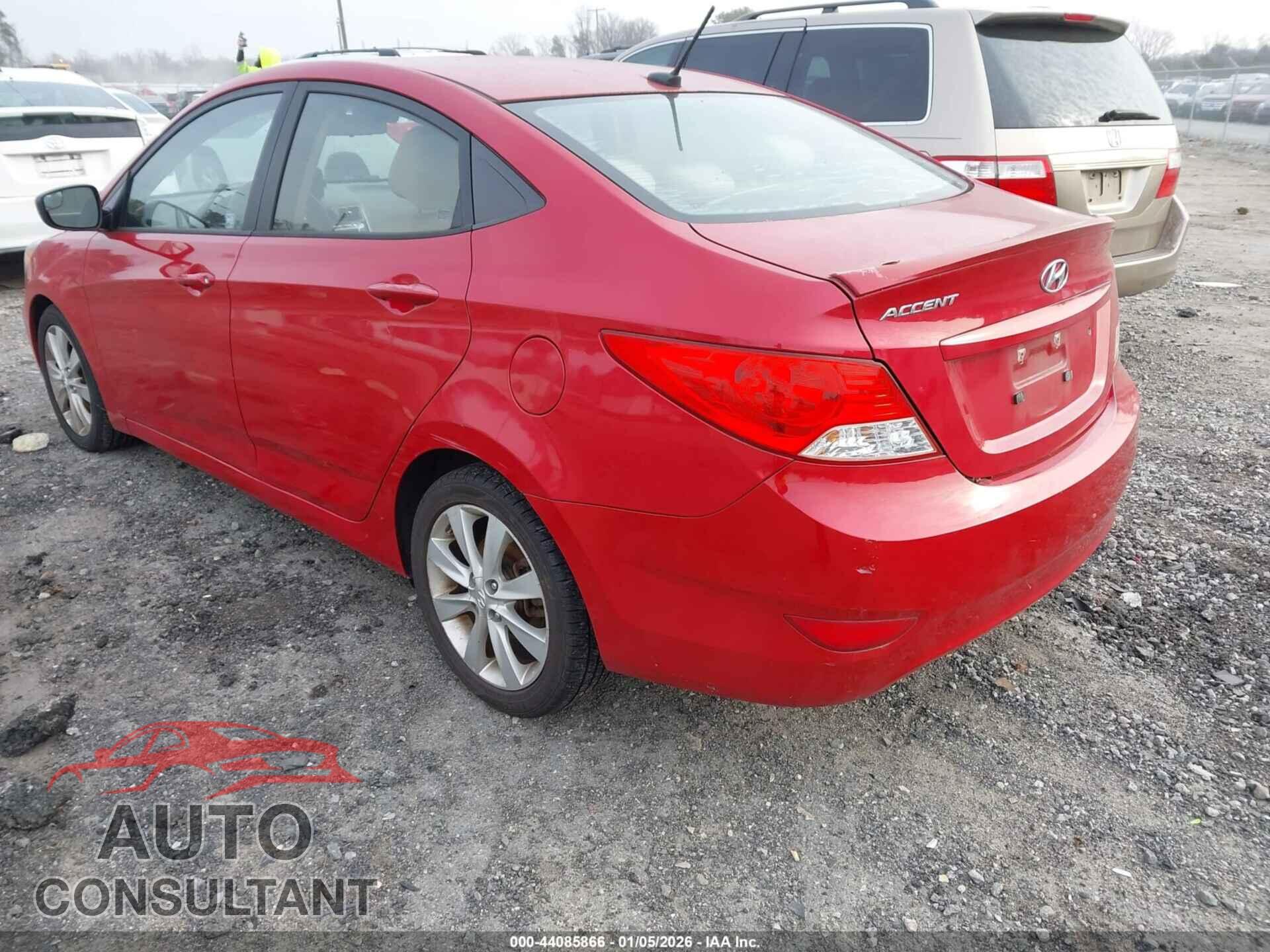 HYUNDAI ACCENT 2014 - KMHCU4AE1EU597433