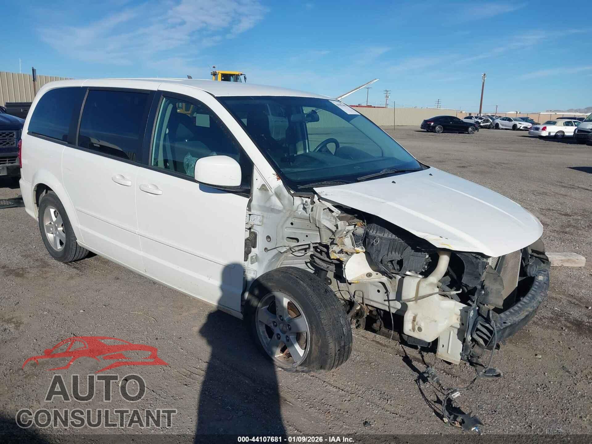 DODGE GRAND CARAVAN 2013 - 2C4RDGCG0DR524774