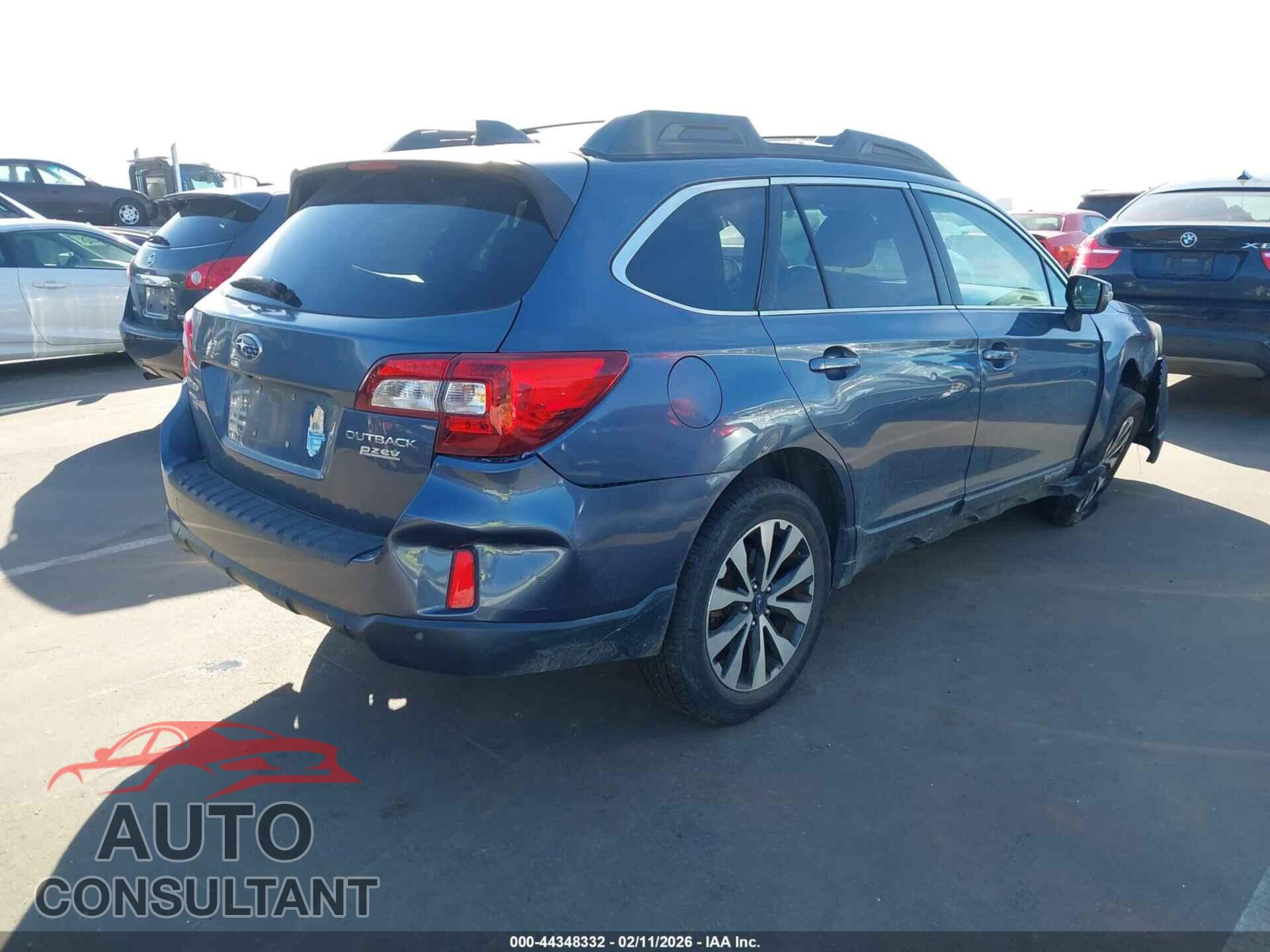 SUBARU OUTBACK 2017 - 4S4BSANC6H3224245