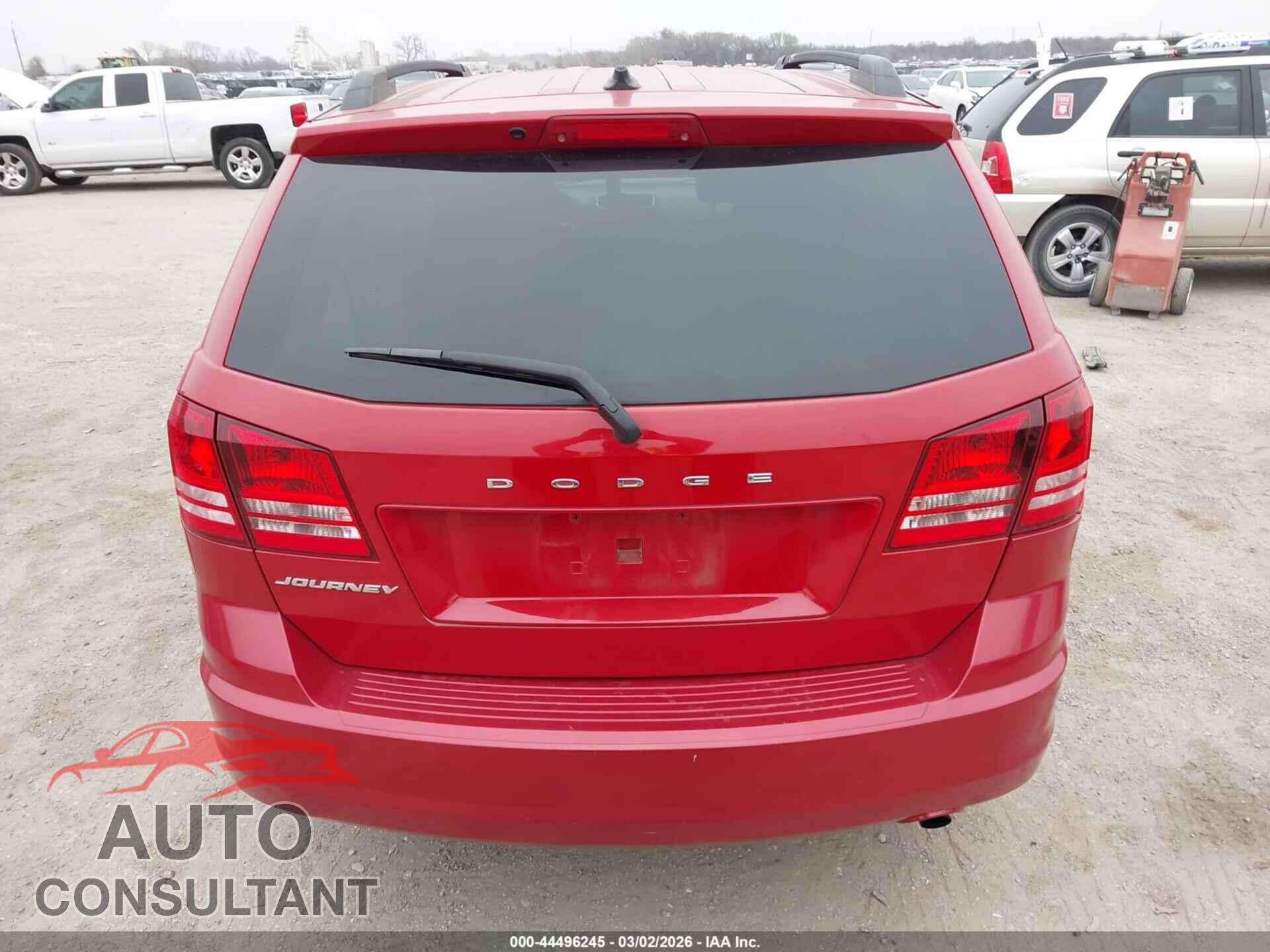 DODGE JOURNEY 2017 - 3C4PDCAB8HT558701