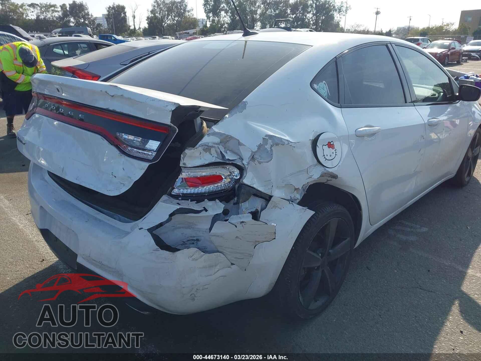 DODGE DART 2015 - 1C3CDFBB4FD434219