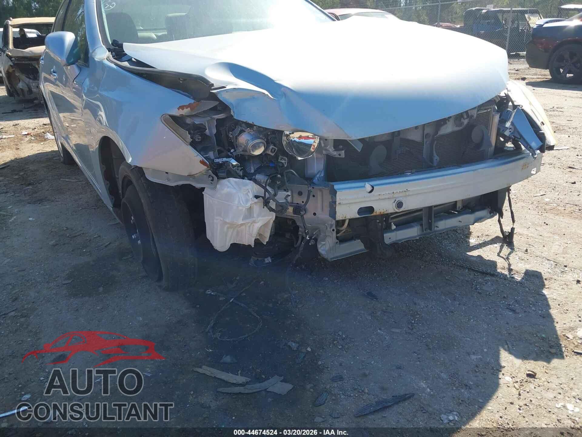 LEXUS ES 350 2012 - JTHBK1EG0C2476514
