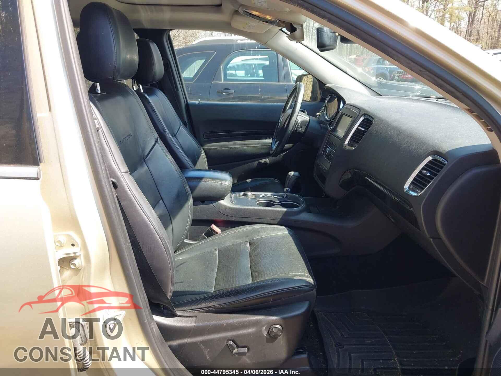 DODGE DURANGO 2012 - 1C4SDJET7CC153614