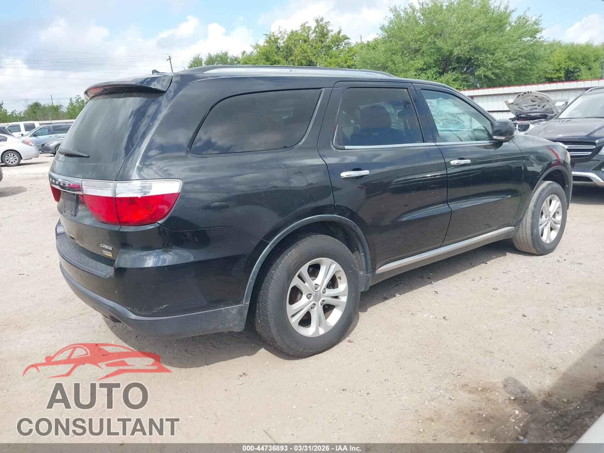 DODGE DURANGO 2013 - 1C4RDHDG6DC664096