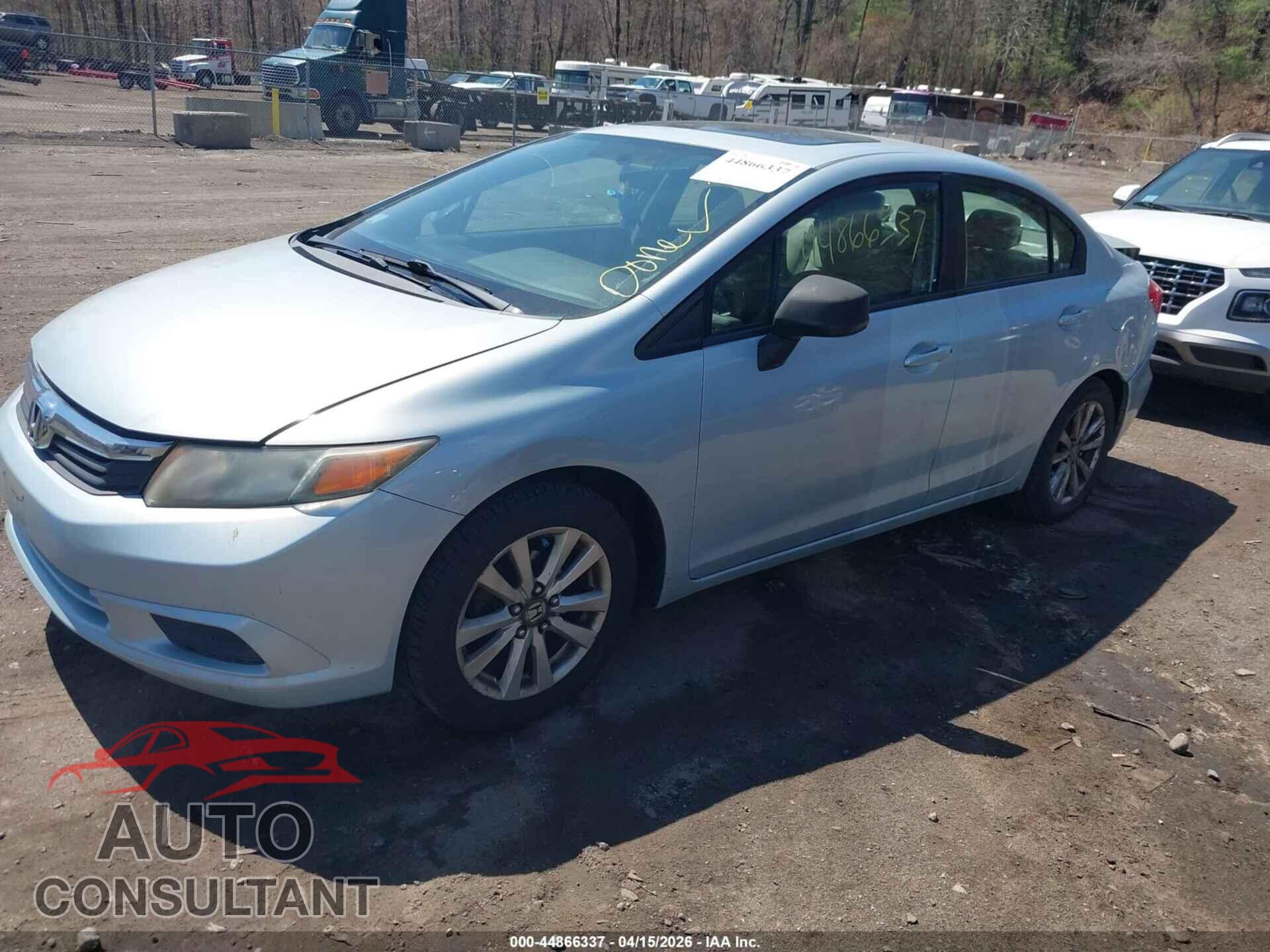 HONDA CIVIC 2012 - 2HGFB2F86CH524705