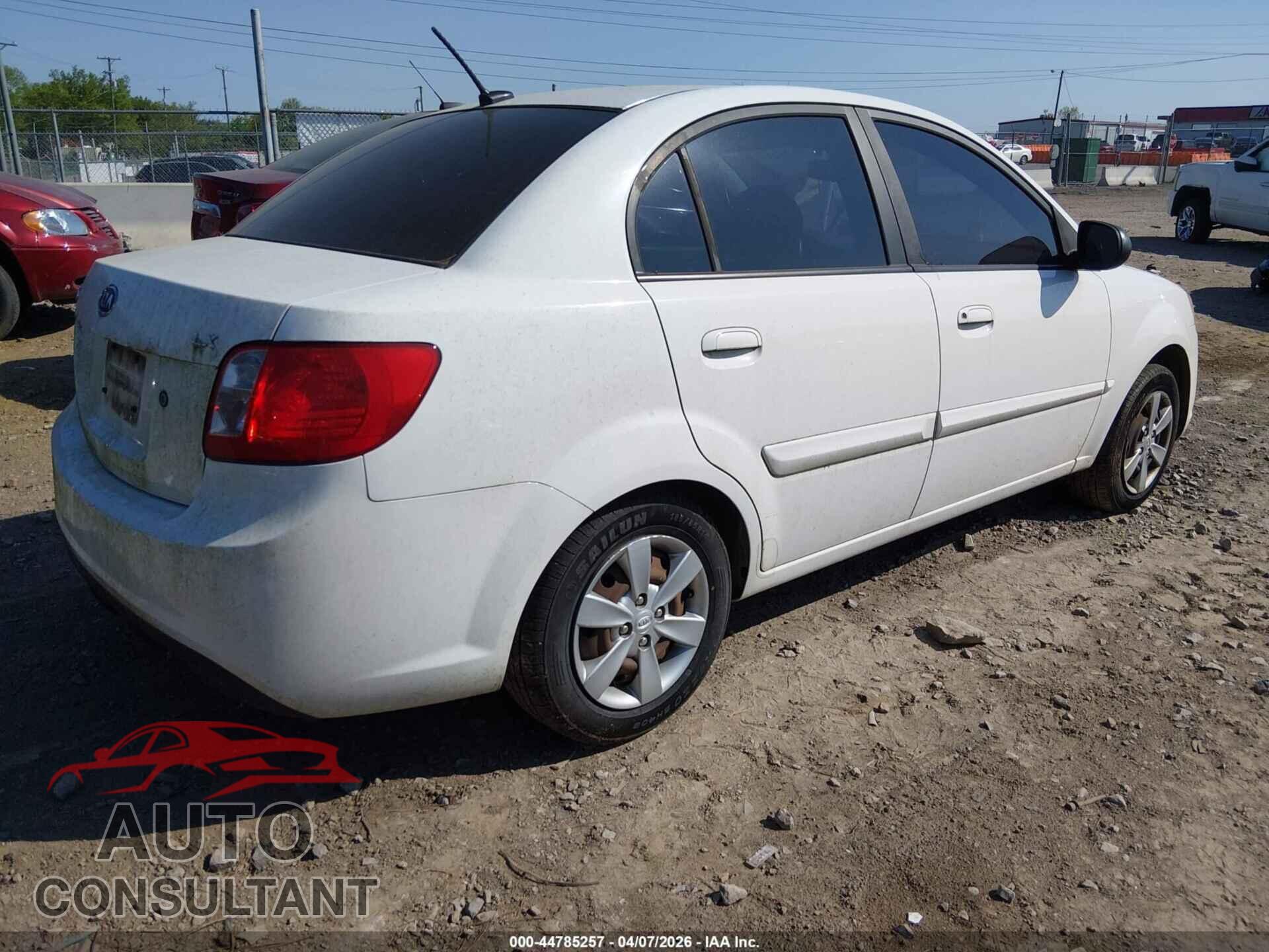 KIA RIO 2010 - KNADH4A34A6665263
