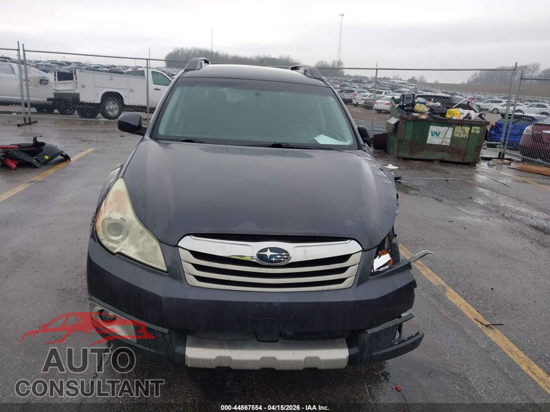 SUBARU OUTBACK 2011 - 4S4BRCCC5B3326184