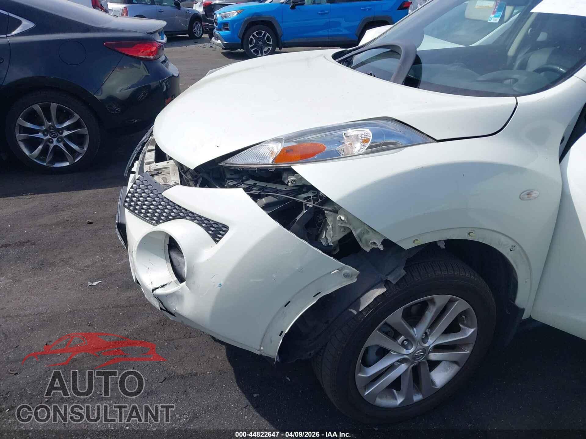 NISSAN JUKE 2012 - JN8AF5MR2CT104277