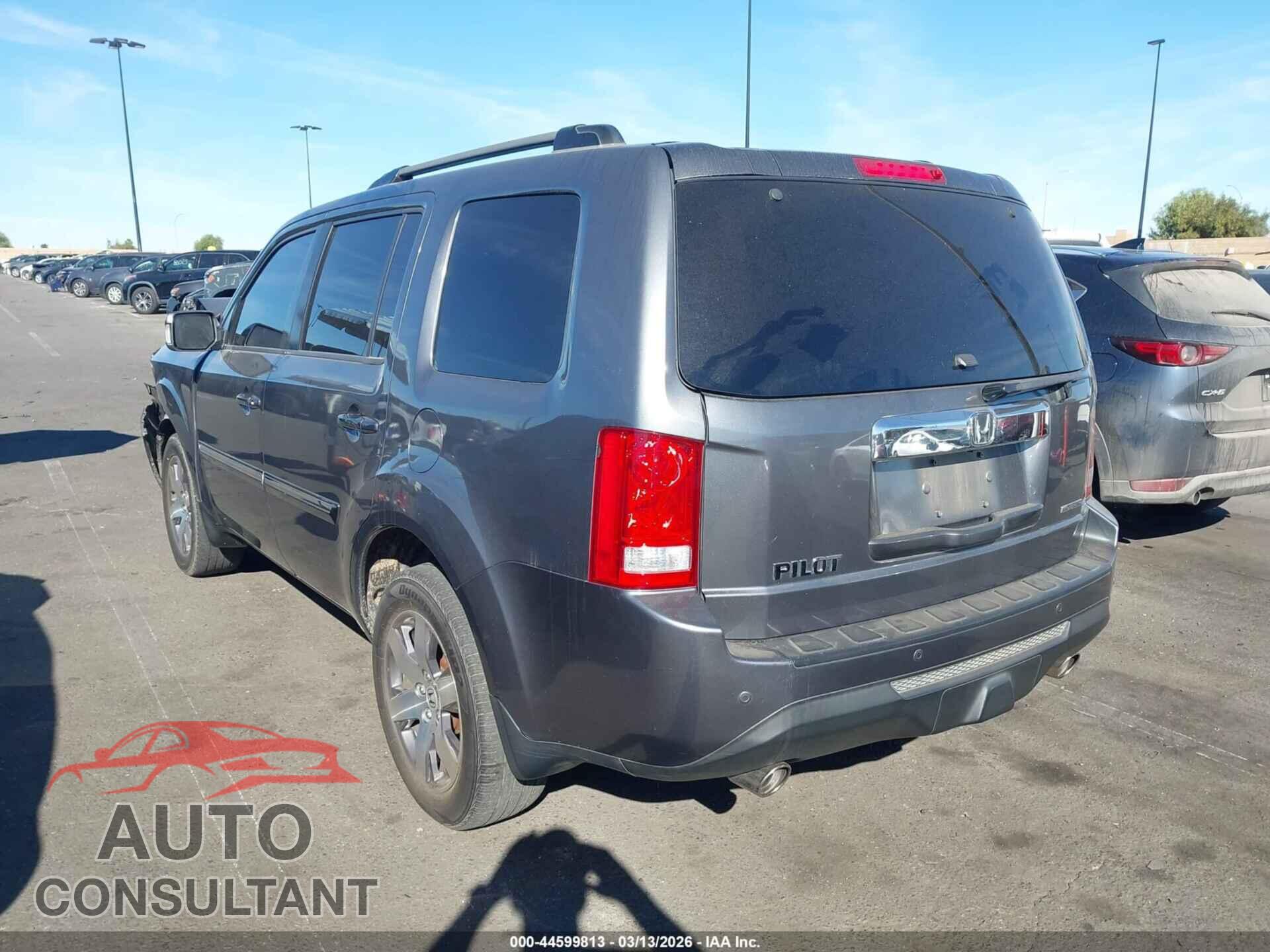 HONDA PILOT 2012 - 5FNYF3H9XCB013169