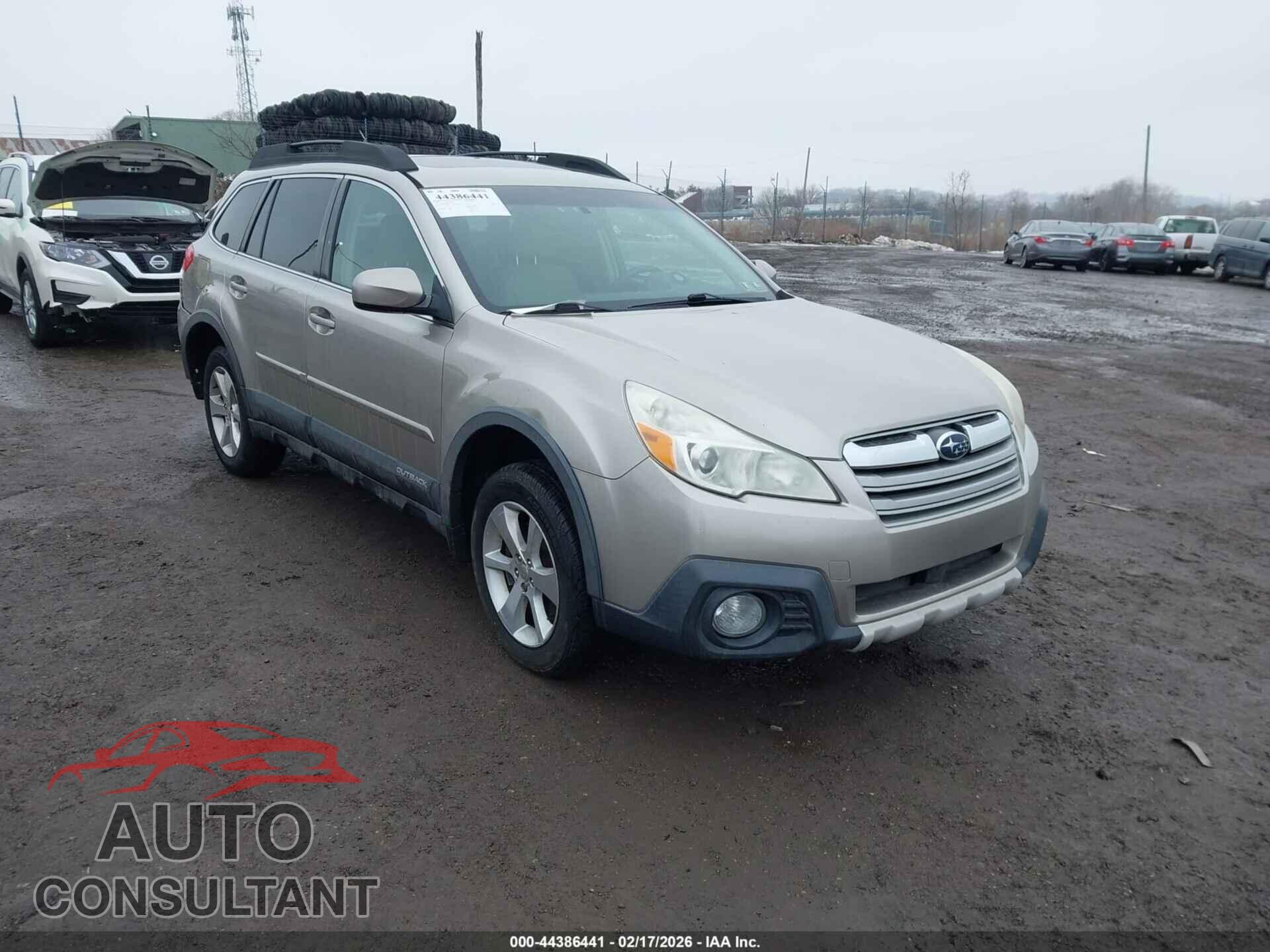 SUBARU OUTBACK 2014 - 4S4BRDMC9E2249852