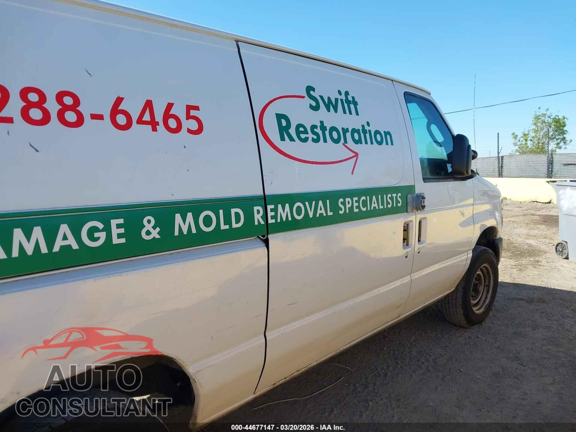 FORD E-150 2013 - 1FTNE1EWXDDA62000