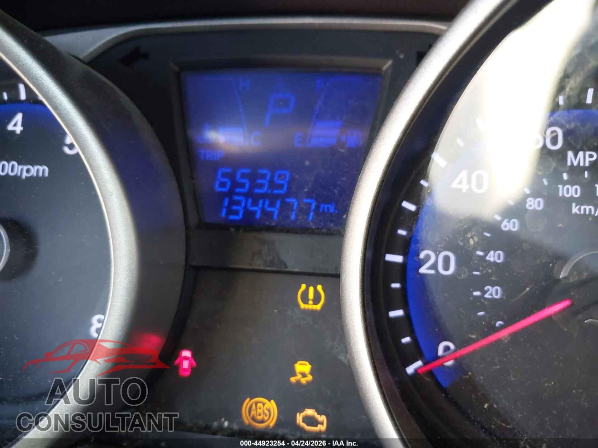 HYUNDAI TUCSON 2013 - KM8JUCAC2DU609832