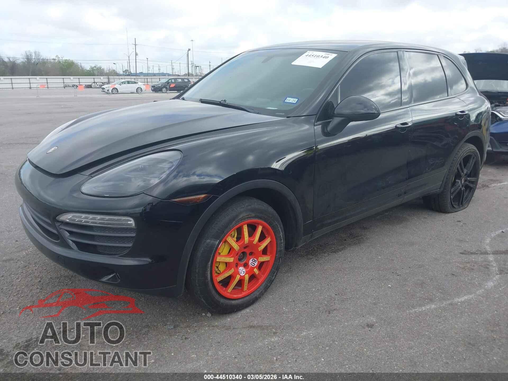 PORSCHE CAYENNE 2011 - WP1AB2A29BLA42080