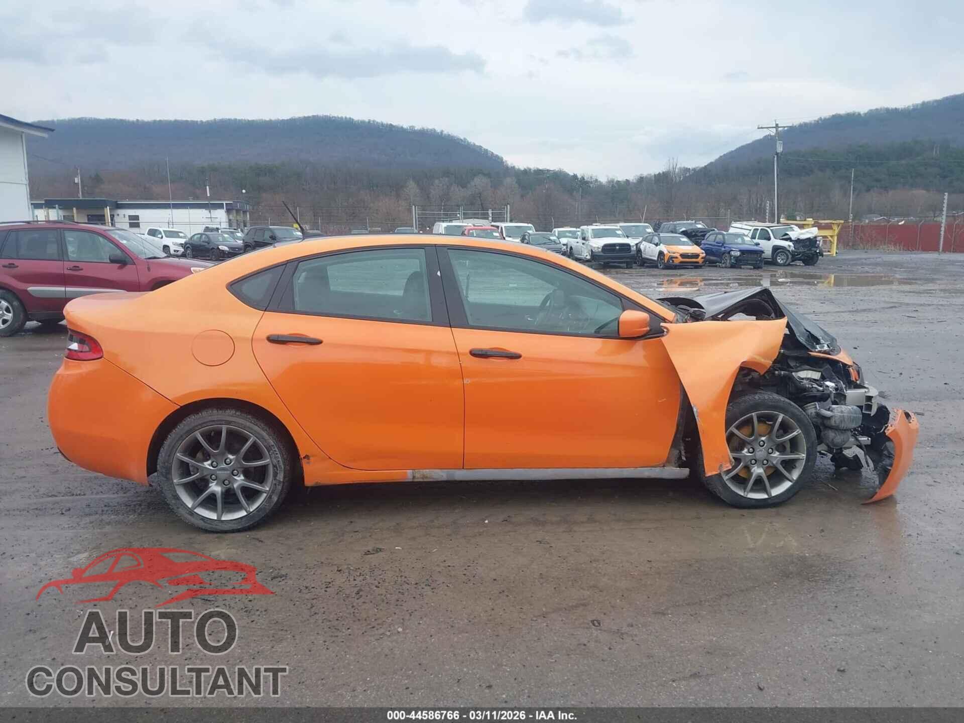 DODGE DART 2014 - 1C3CDFEB9ED747972