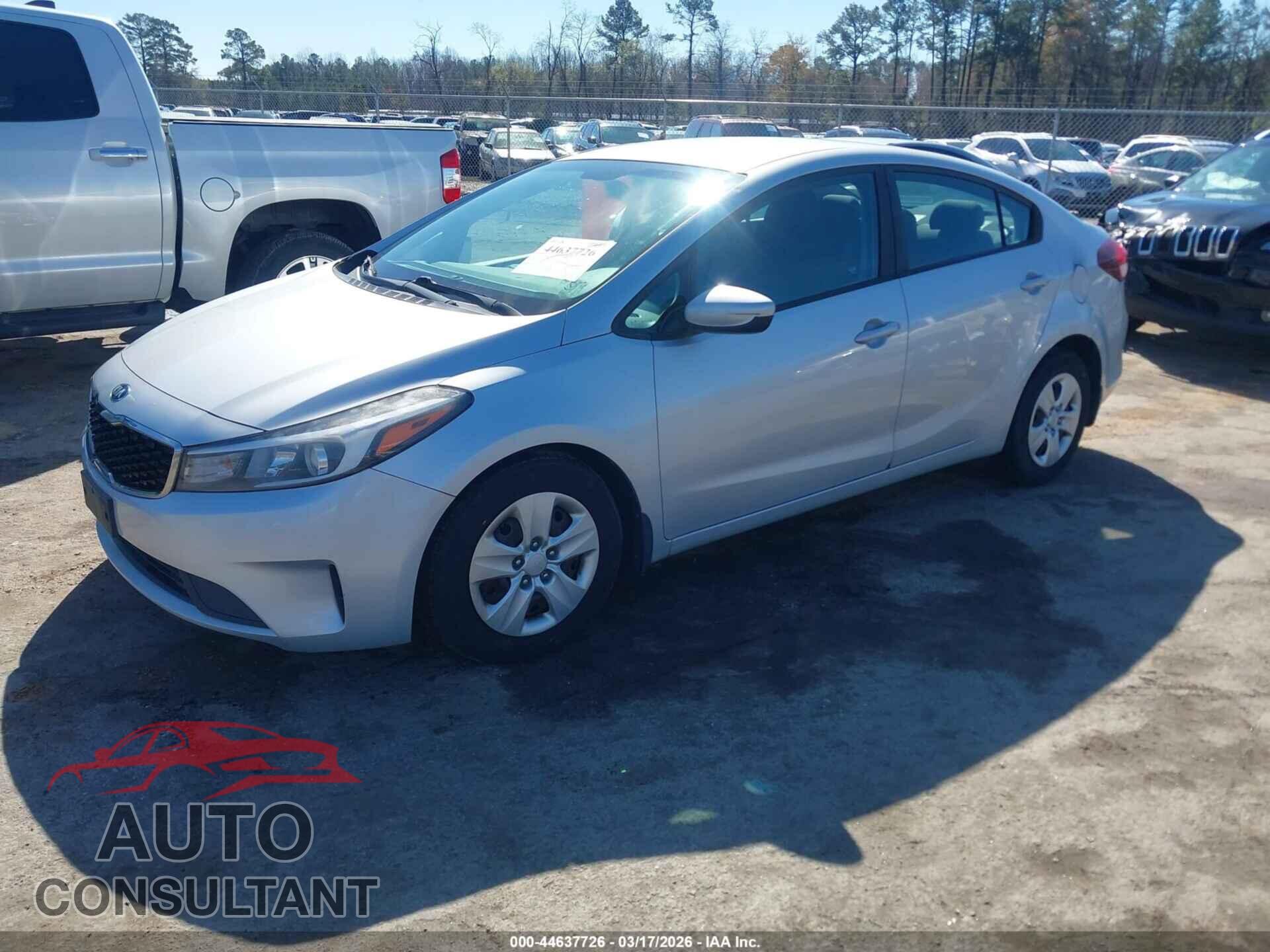 KIA FORTE 2017 - 3KPFL4A75HE071041