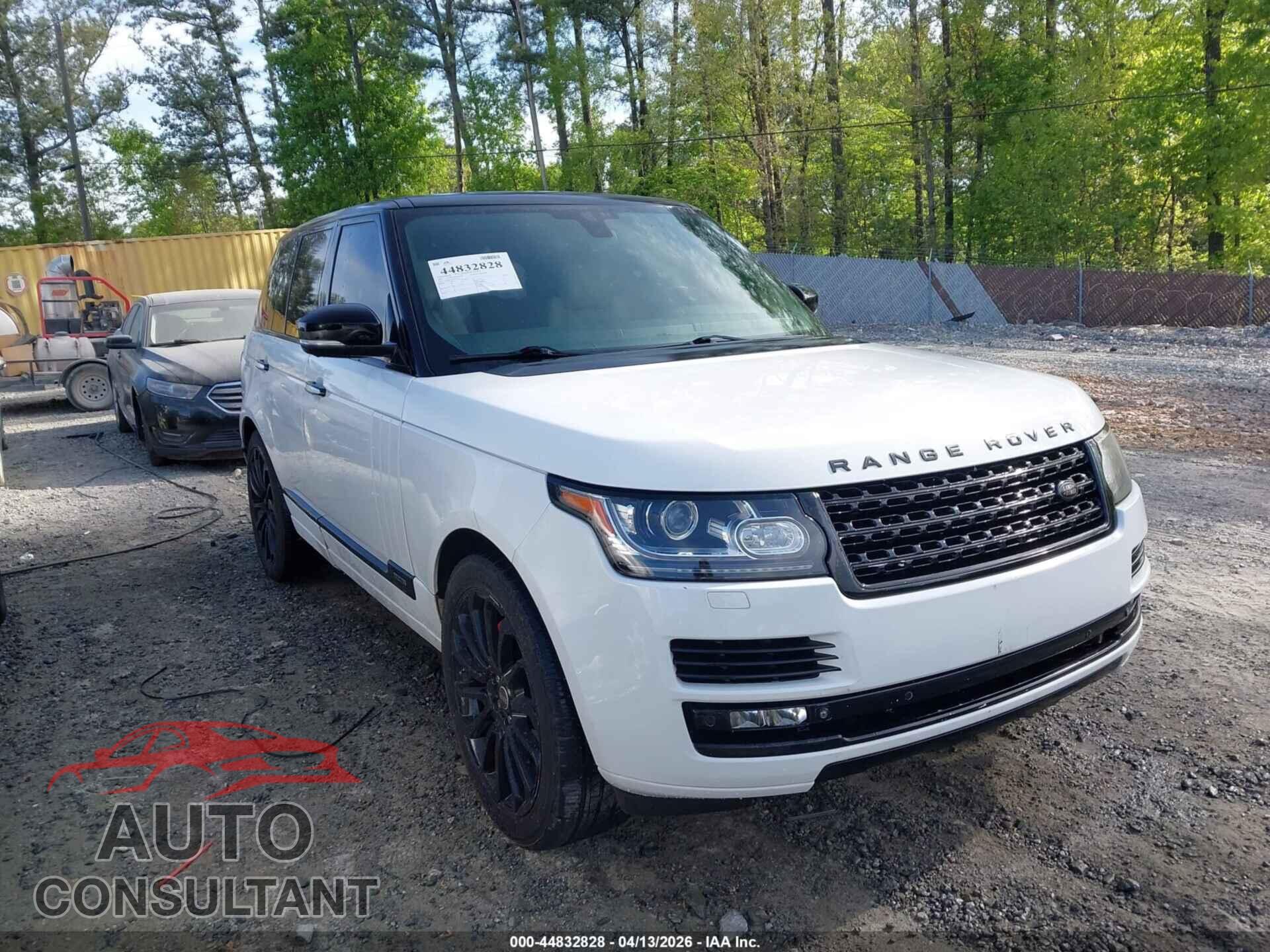 LAND ROVER RANGE ROVER 2013 - SALGS2EF8DA106772