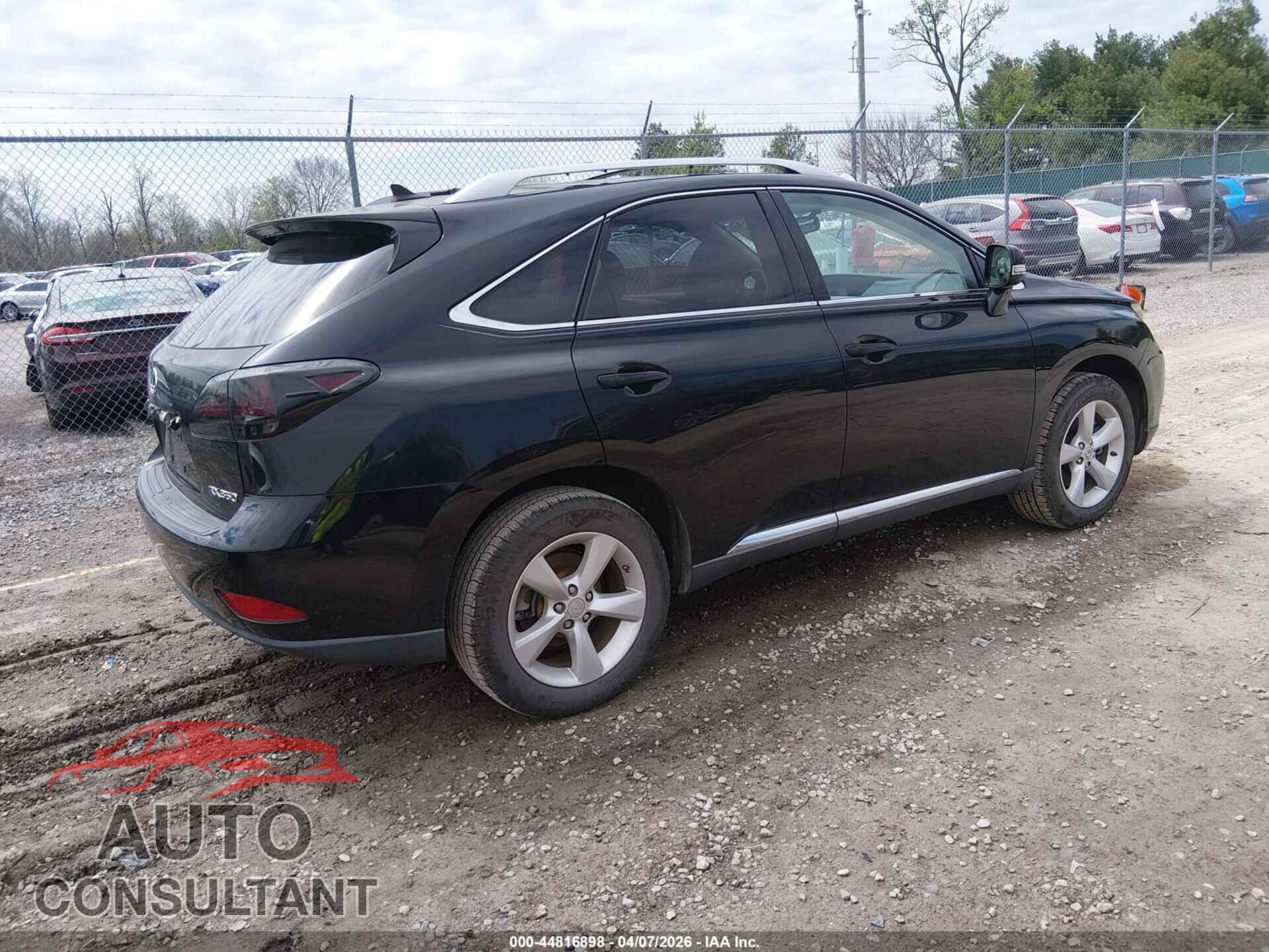 LEXUS RX 350 2011 - 2T2BK1BA4BC096394