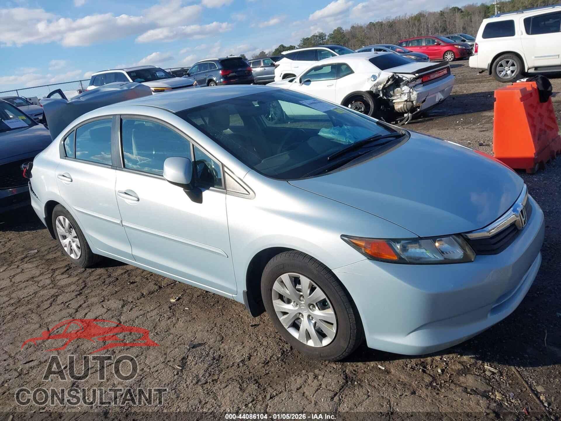 HONDA CIVIC 2012 - 19XFB2F55CE059642