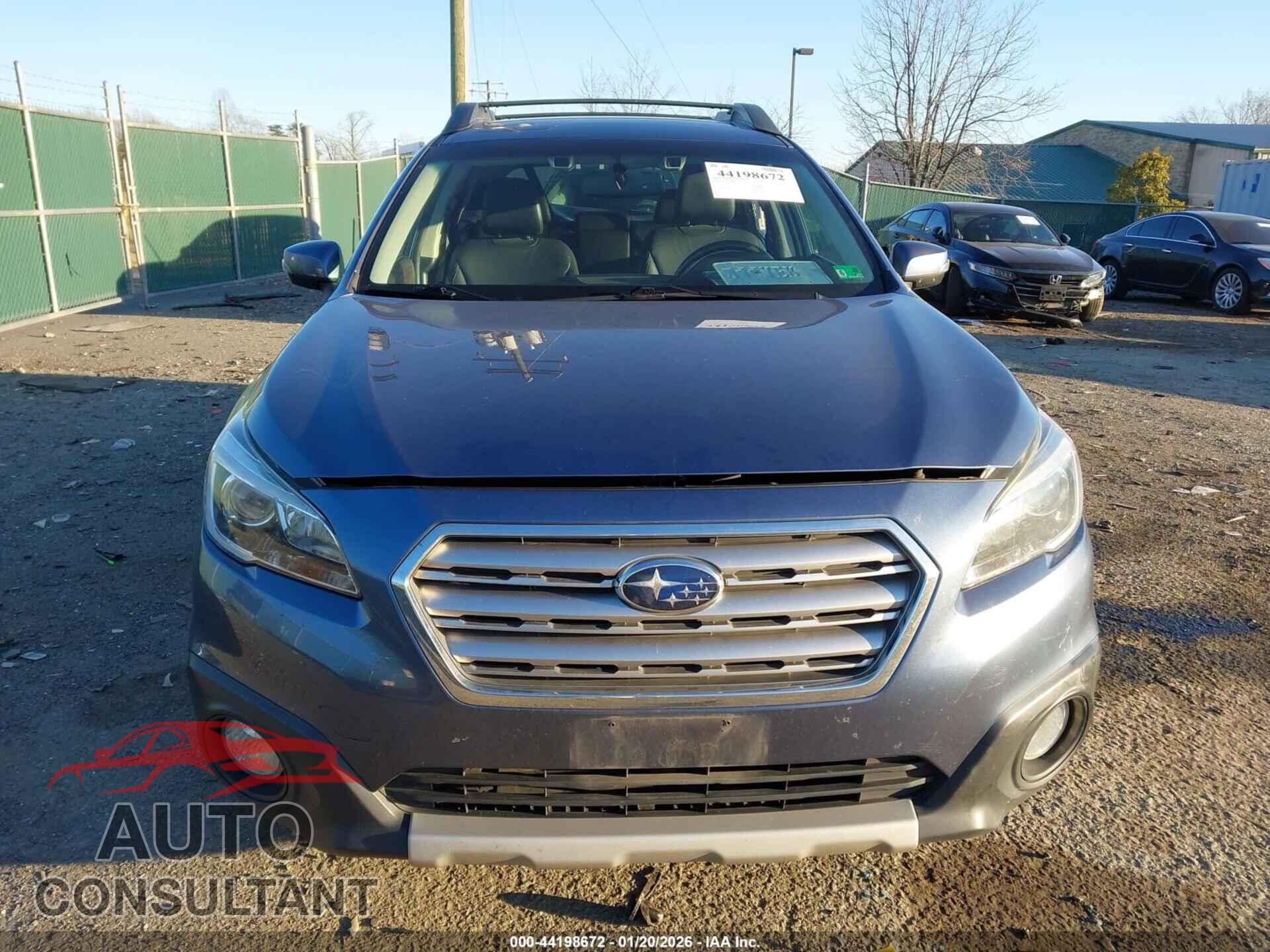 SUBARU OUTBACK 2015 - 4S4BSENC8F3302237