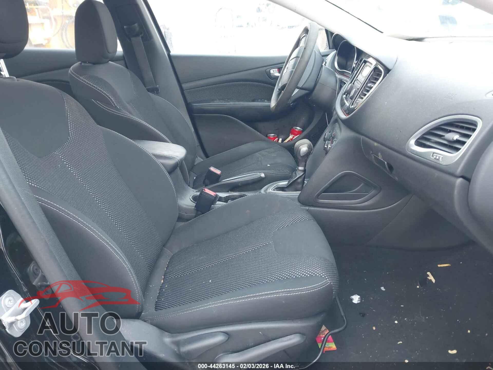 DODGE DART 2016 - 1C3CDFBA2GD660283