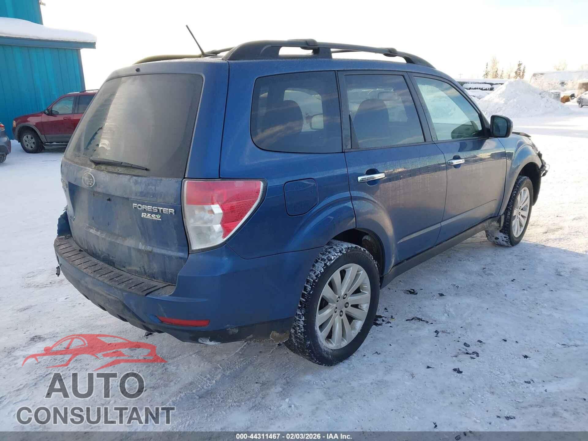 SUBARU FORESTER 2012 - JF2SHADC0CG434251