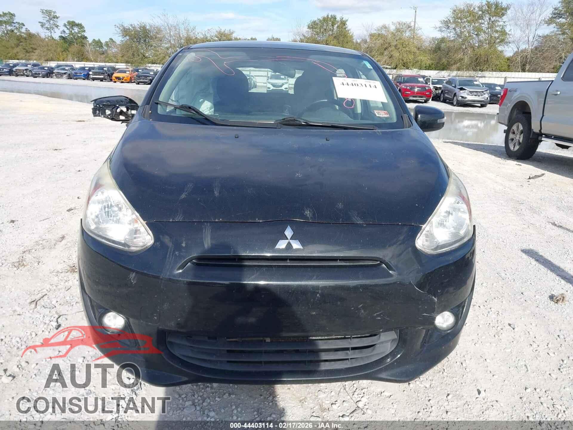 MITSUBISHI MIRAGE 2015 - ML32A4HJ0FH009725