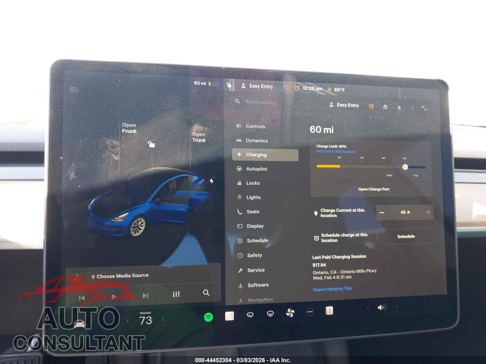 TESLA MODEL 3 2021 - 5YJ3E1EB3MF005974