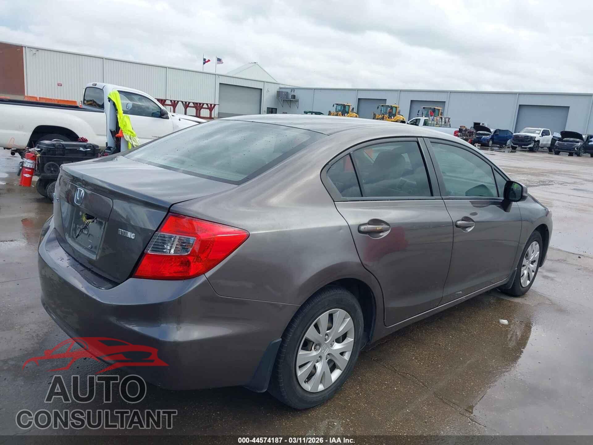 HONDA CIVIC 2012 - 19XFB2F55CE057292