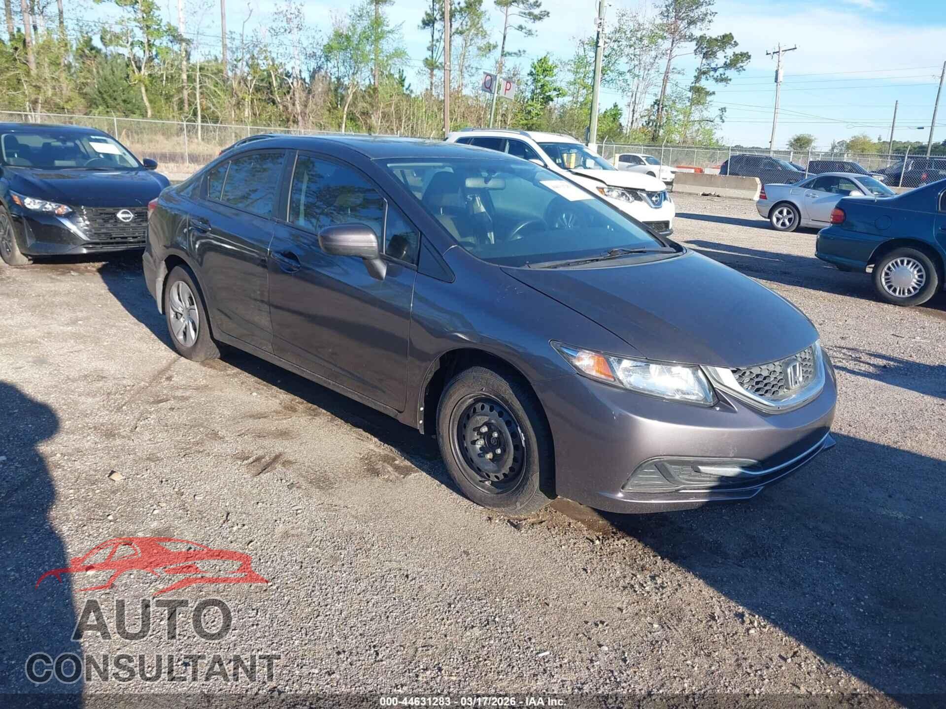 HONDA CIVIC 2014 - 19XFB2F54EE076743