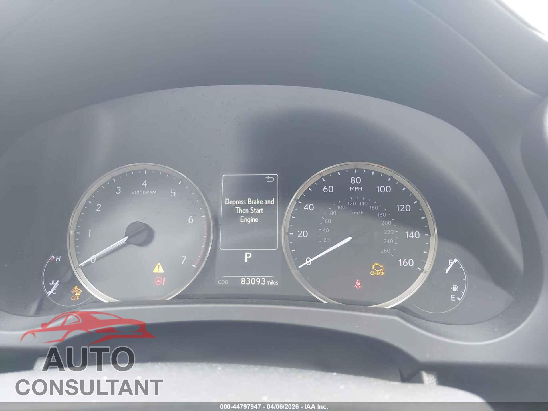 LEXUS IS 300 2019 - JTHBA1D23K5098274