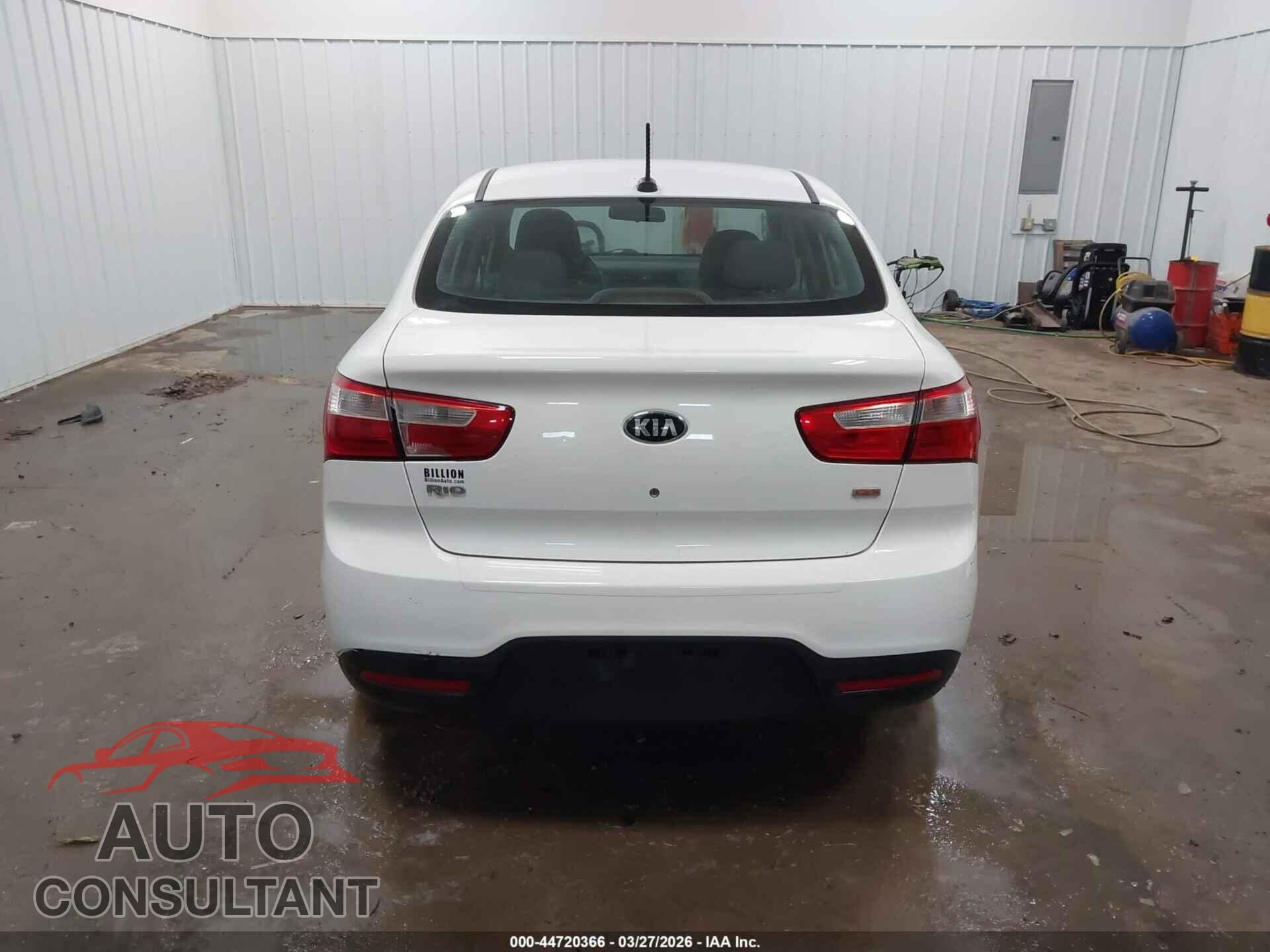 KIA RIO 2013 - KNADM4A34D6285310