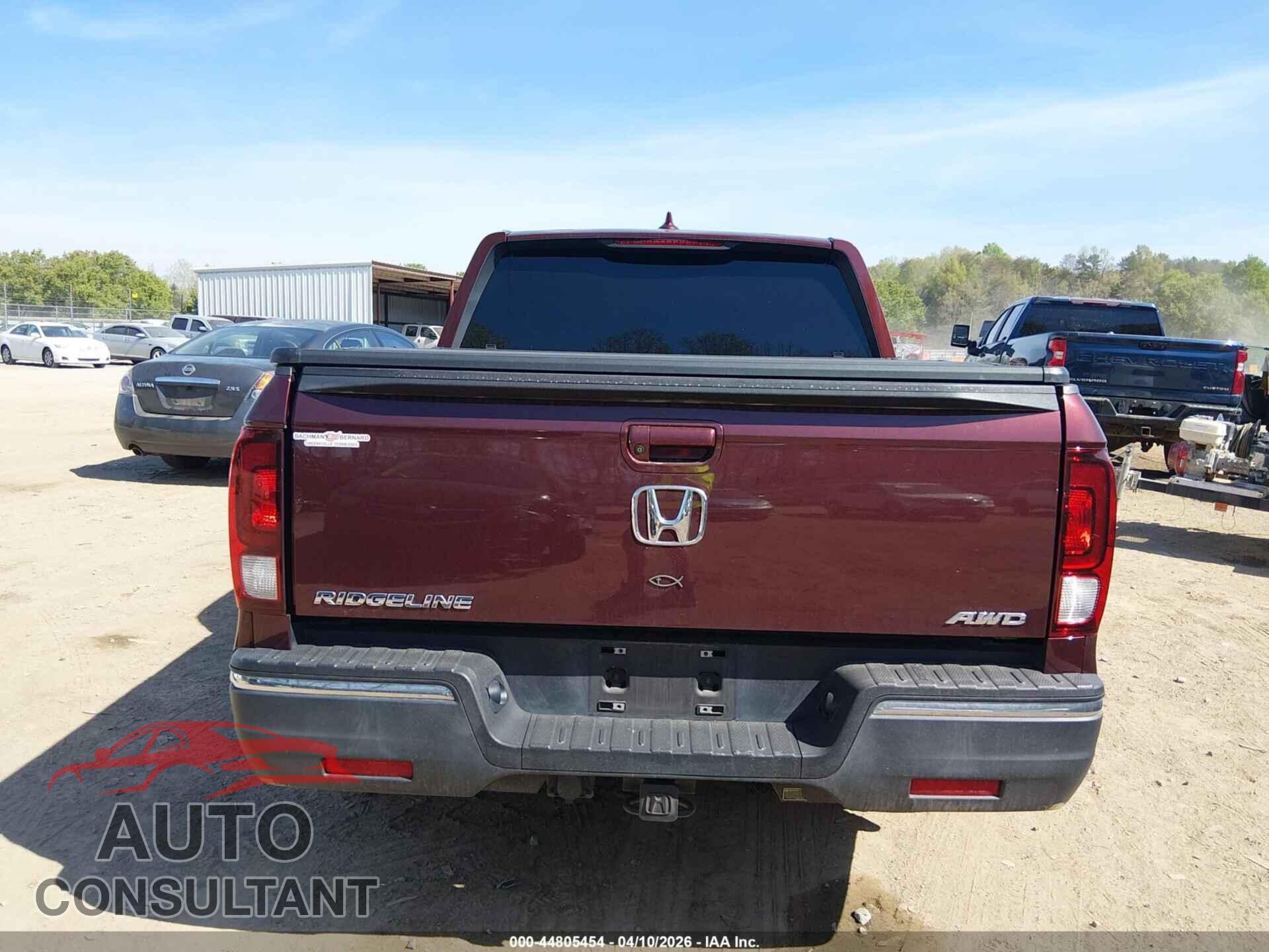 HONDA RIDGELINE 2017 - 5FPYK3F63HB023867