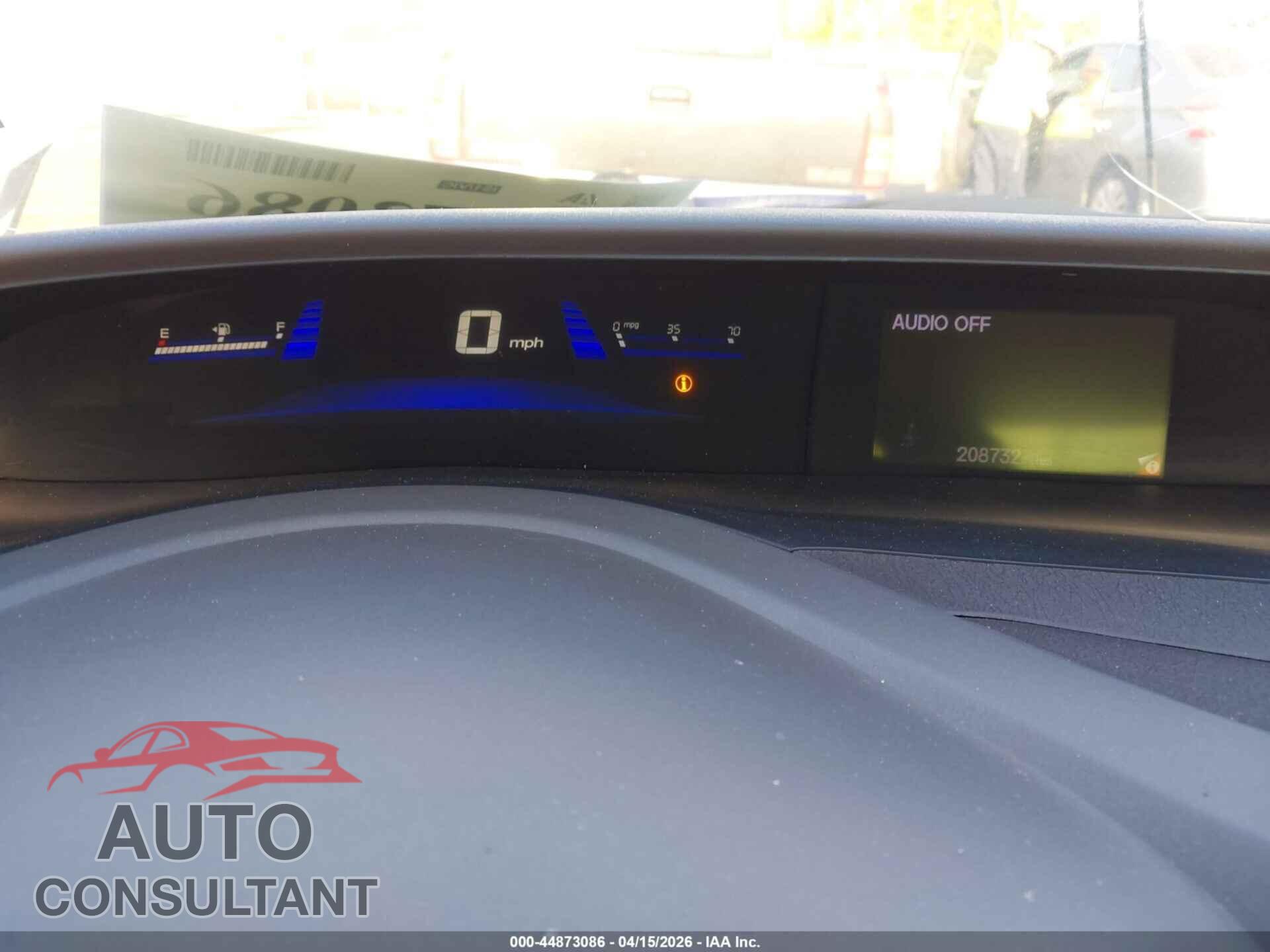 HONDA CIVIC 2012 - 19XFB2F55CE081141