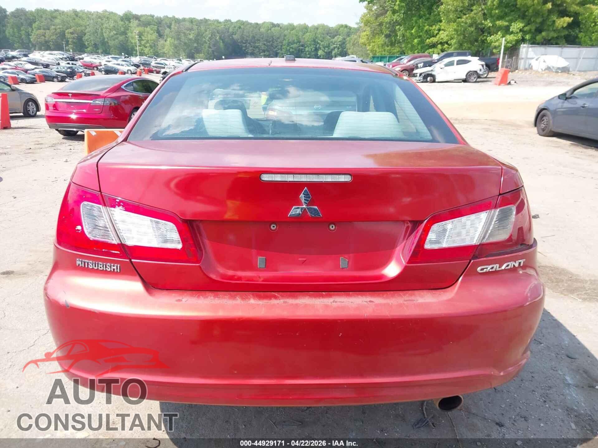 MITSUBISHI GALANT 2012 - 4A32B3FF9CE023507