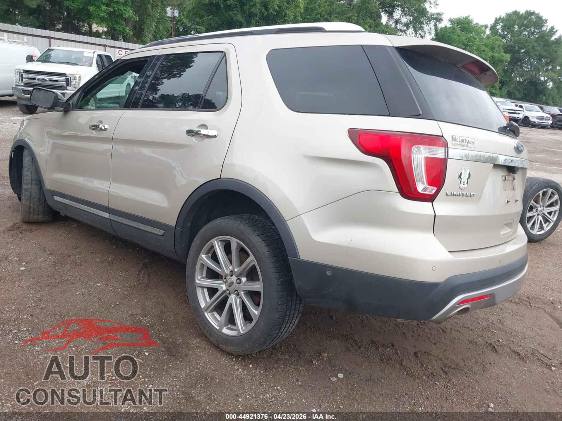 FORD EXPLORER 2017 - 1FM5K7F84HGE19201