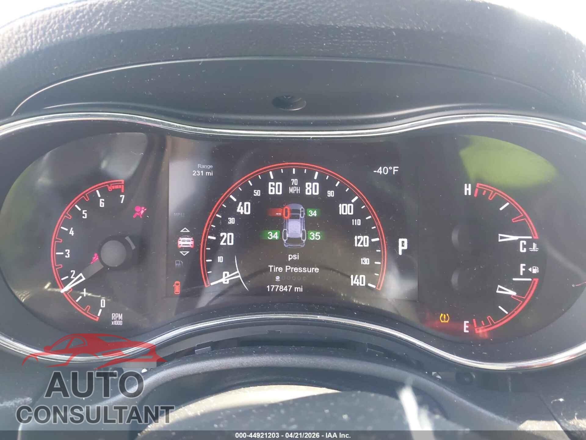DODGE DURANGO 2014 - 1C4RDHAG7EC551683
