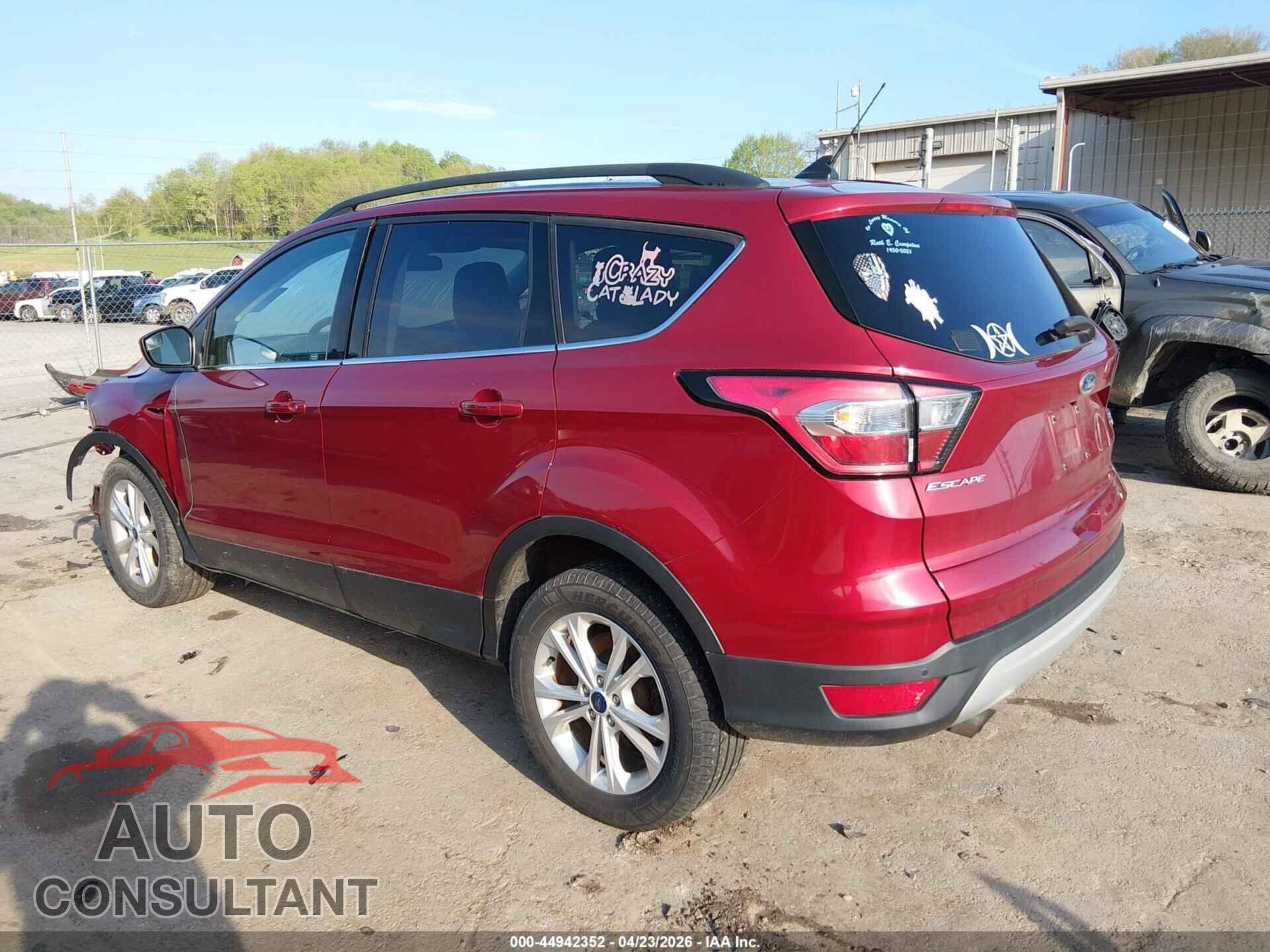 FORD ESCAPE 2018 - 1FMCU9HD7JUB38329