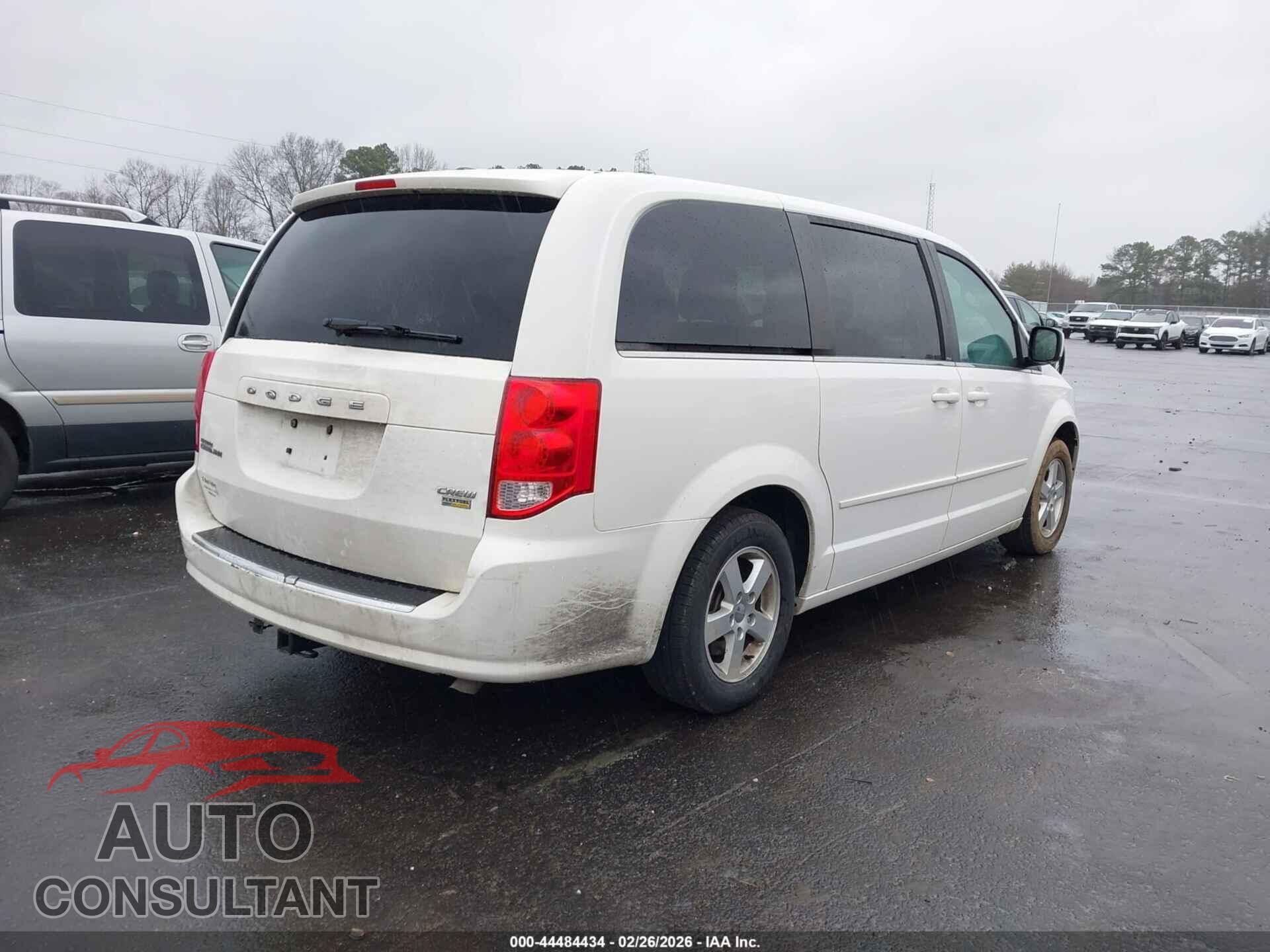 DODGE GRAND CARAVAN 2012 - 2C4RDGDG0CR107944