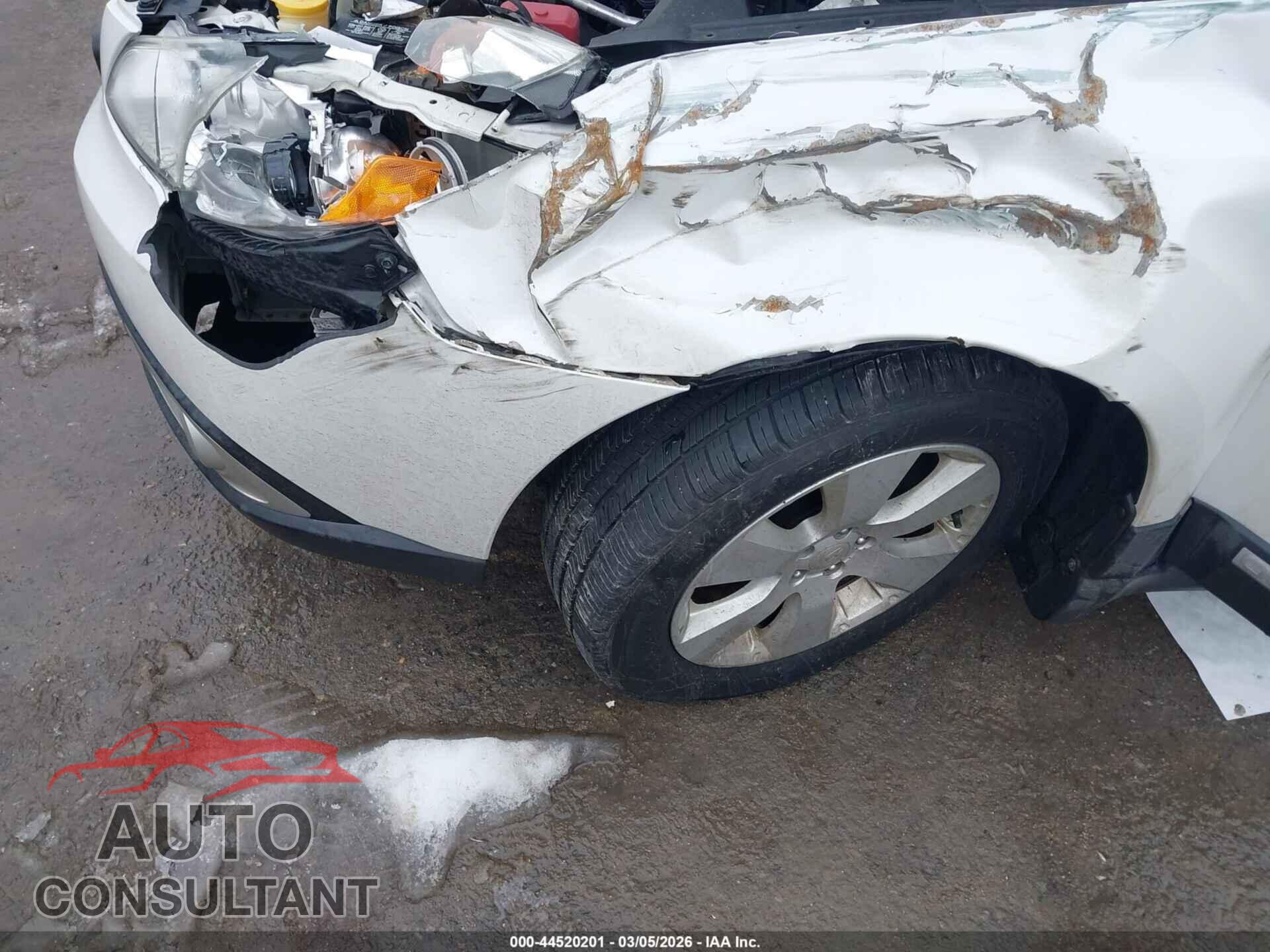 SUBARU OUTBACK 2011 - 4S4BRBCC6B3322073
