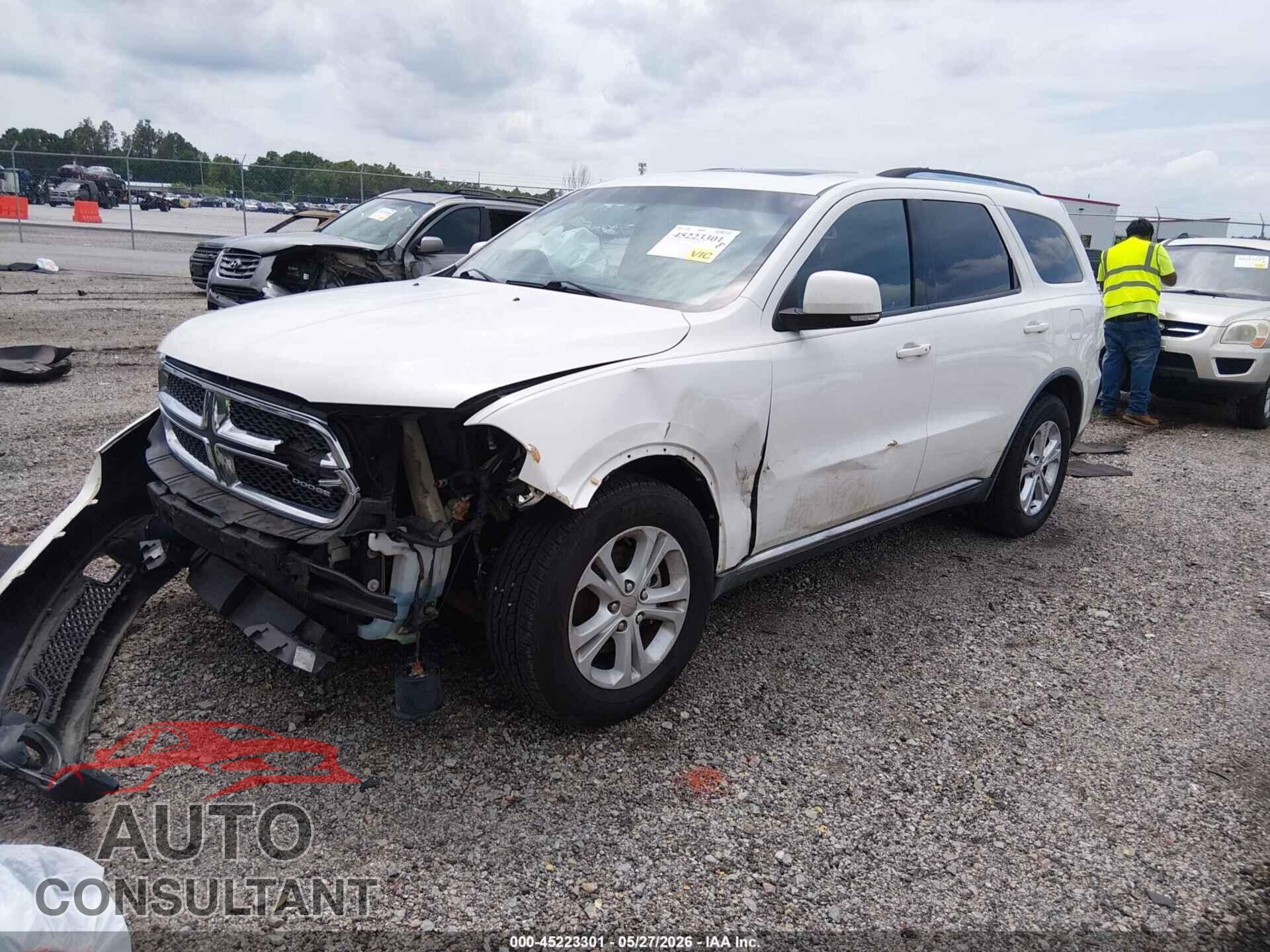 DODGE DURANGO 2011 - 1D4RD4GG0BC598455