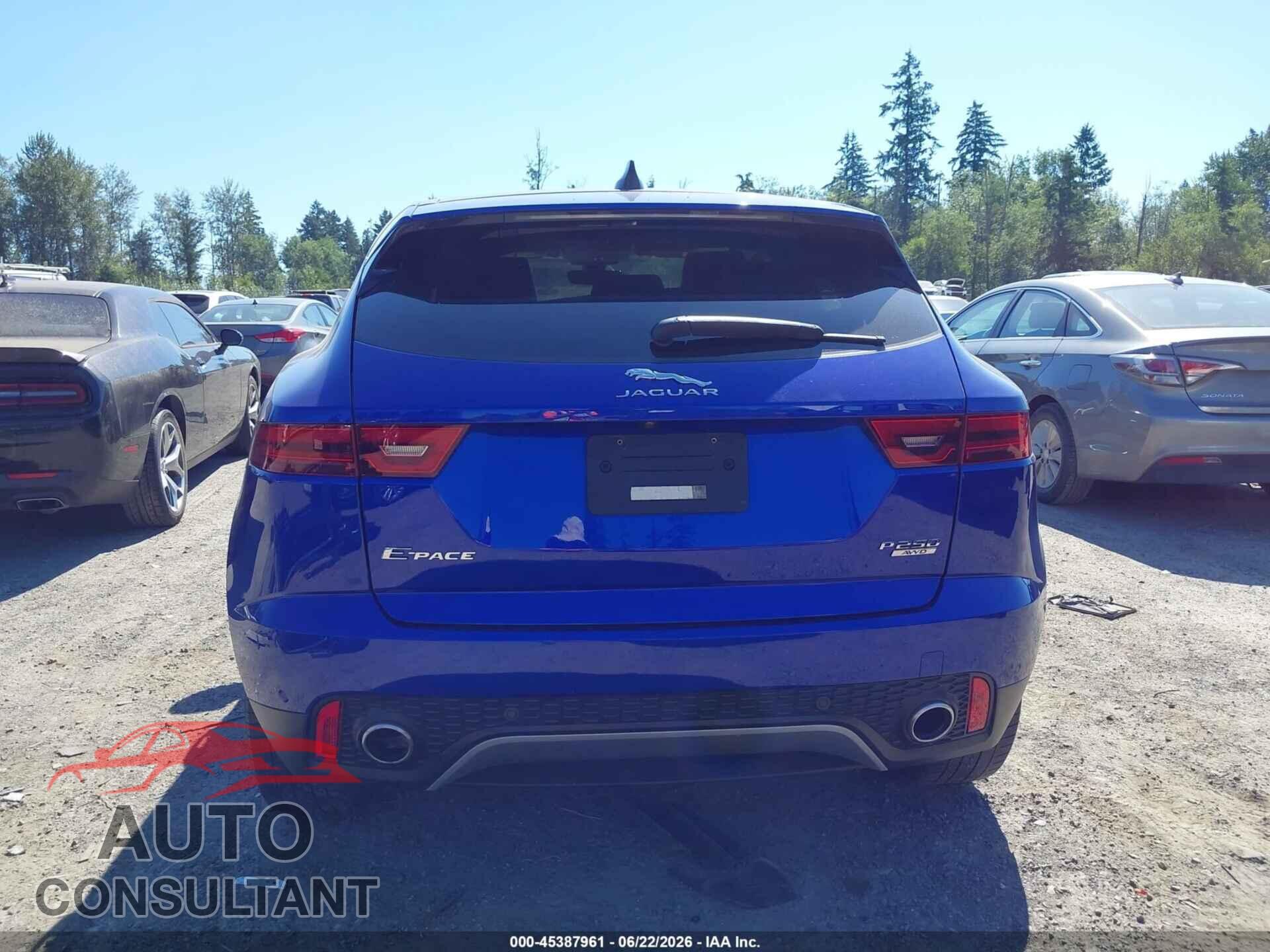 JAGUAR E-PACE 2020 - SADFP2FX0L1Z76370