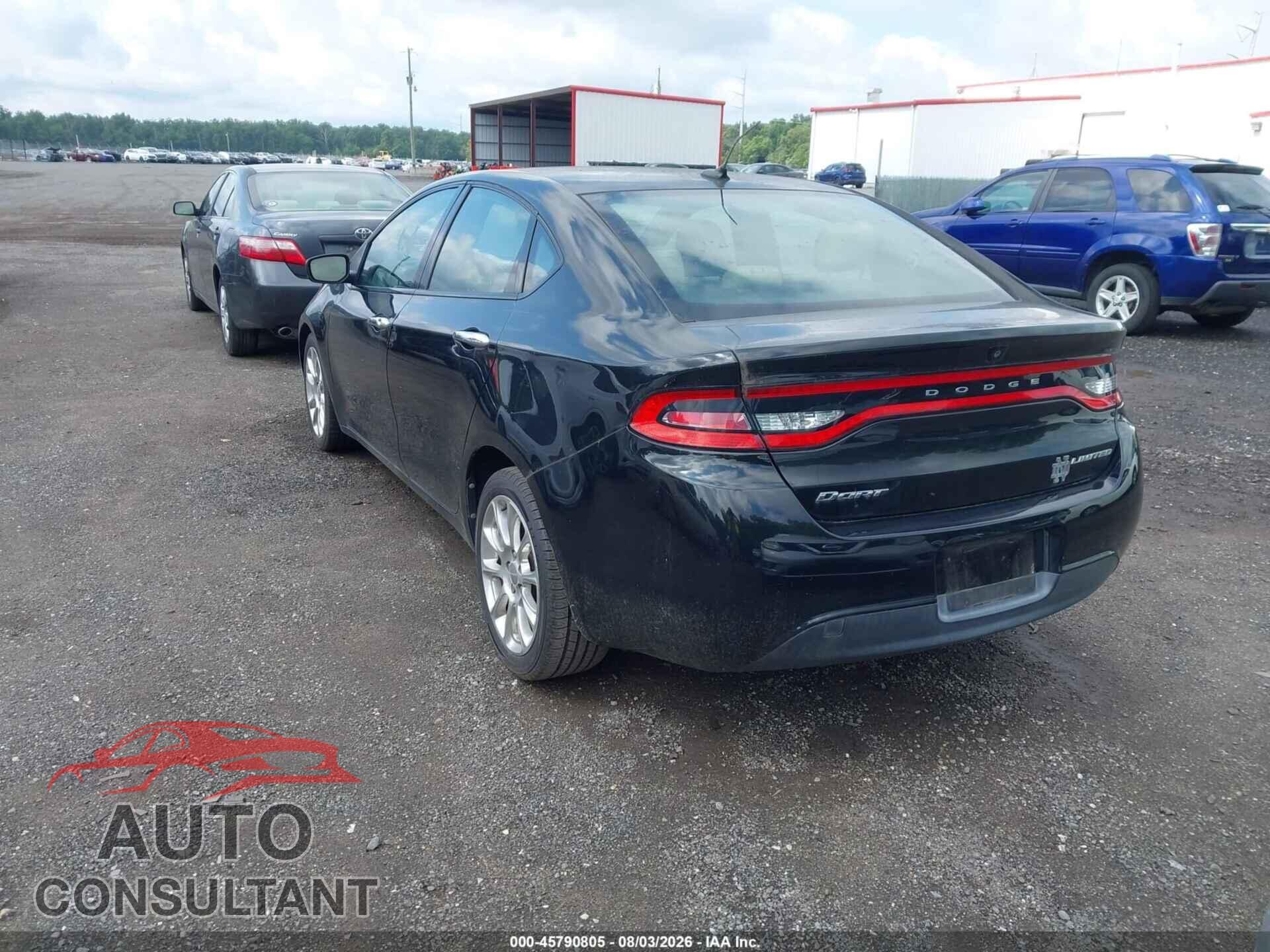 DODGE DART 2013 - 1C3CDFCA6DD188650