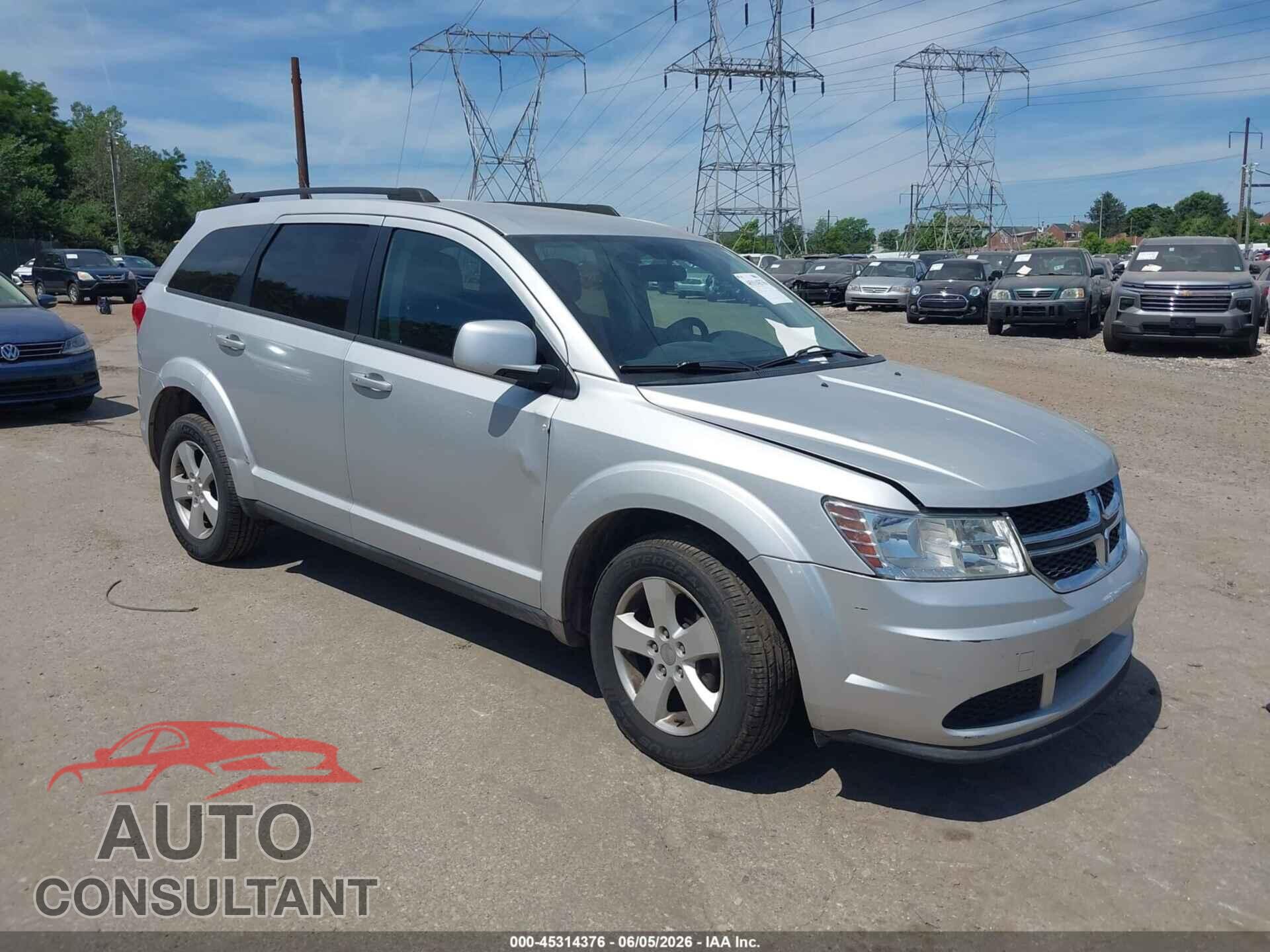 DODGE JOURNEY 2011 - 3D4PH1FGXBT512357