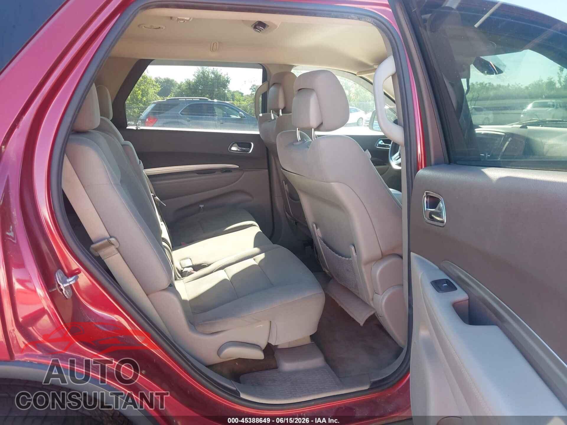DODGE DURANGO 2013 - 1C4RDHAG7DC684068