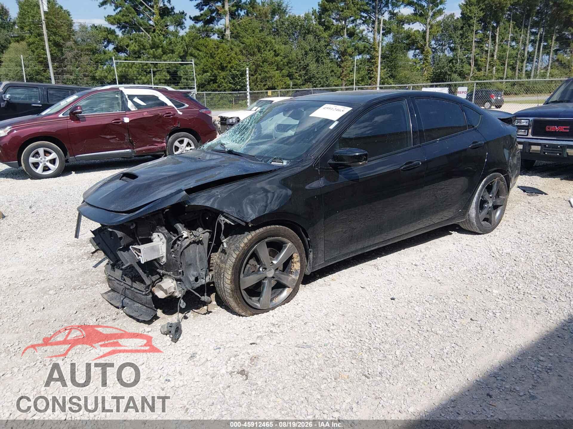DODGE DART 2016 - 1C3CDFEB3GD644954