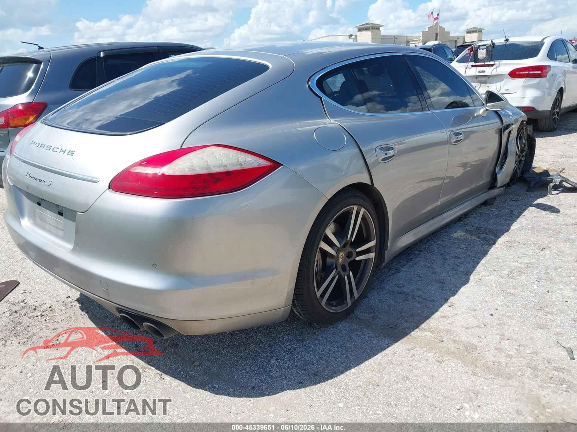 PORSCHE PANAMERA 2011 - WP0AB2A73BL062824